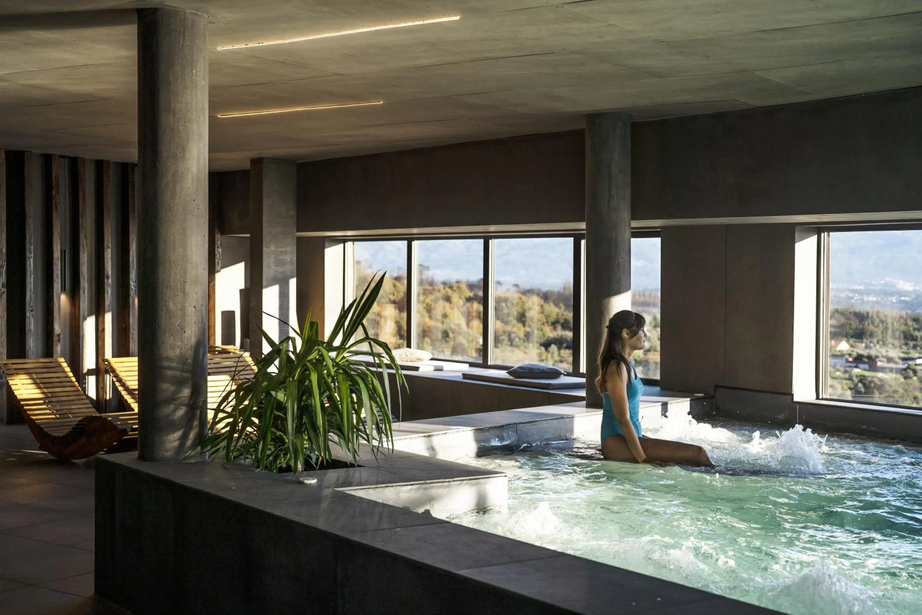 Swimming pool in Puro Dão Hotel & Spa