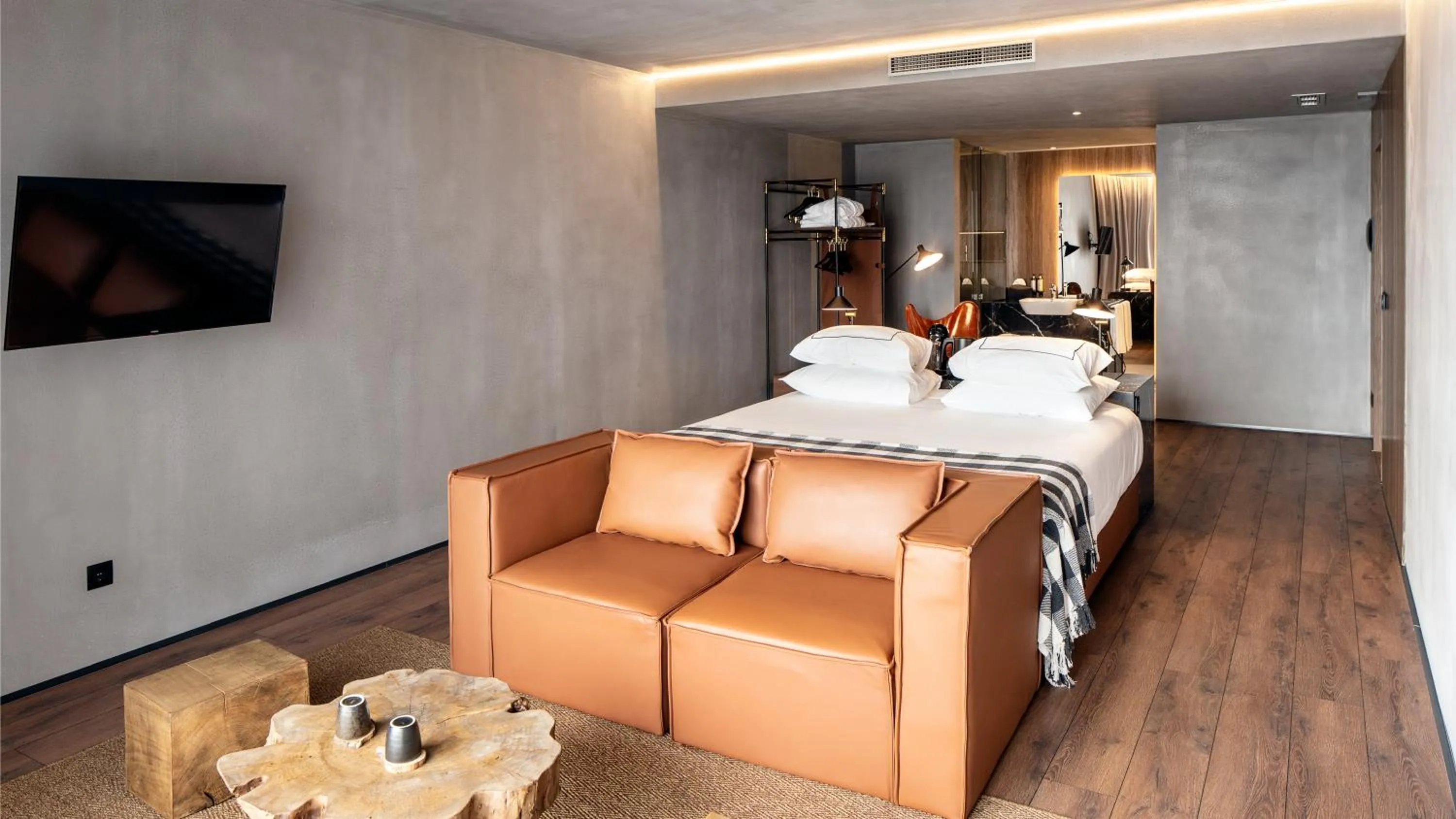 Bed in Puro Dão Hotel & Spa