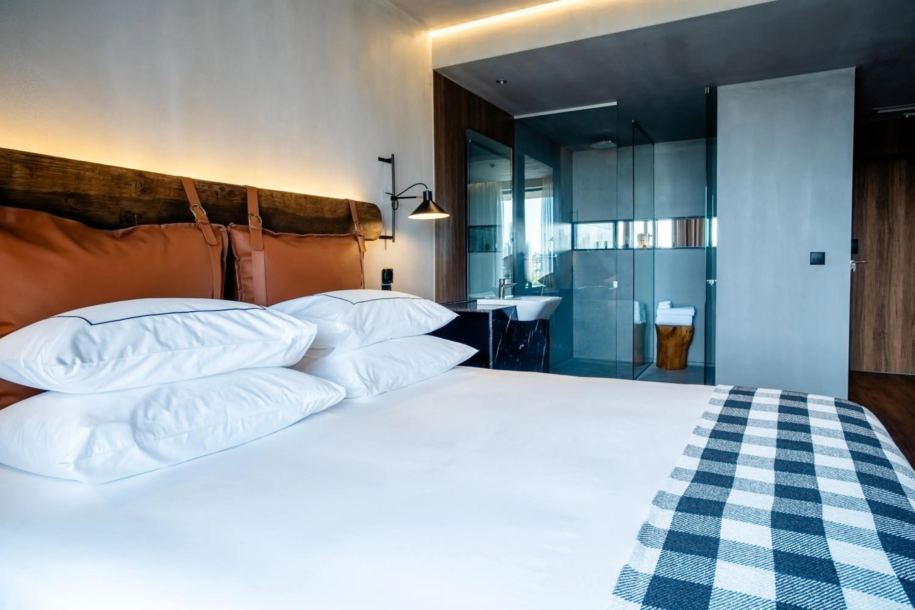 Bed in Puro Dão Hotel & Spa