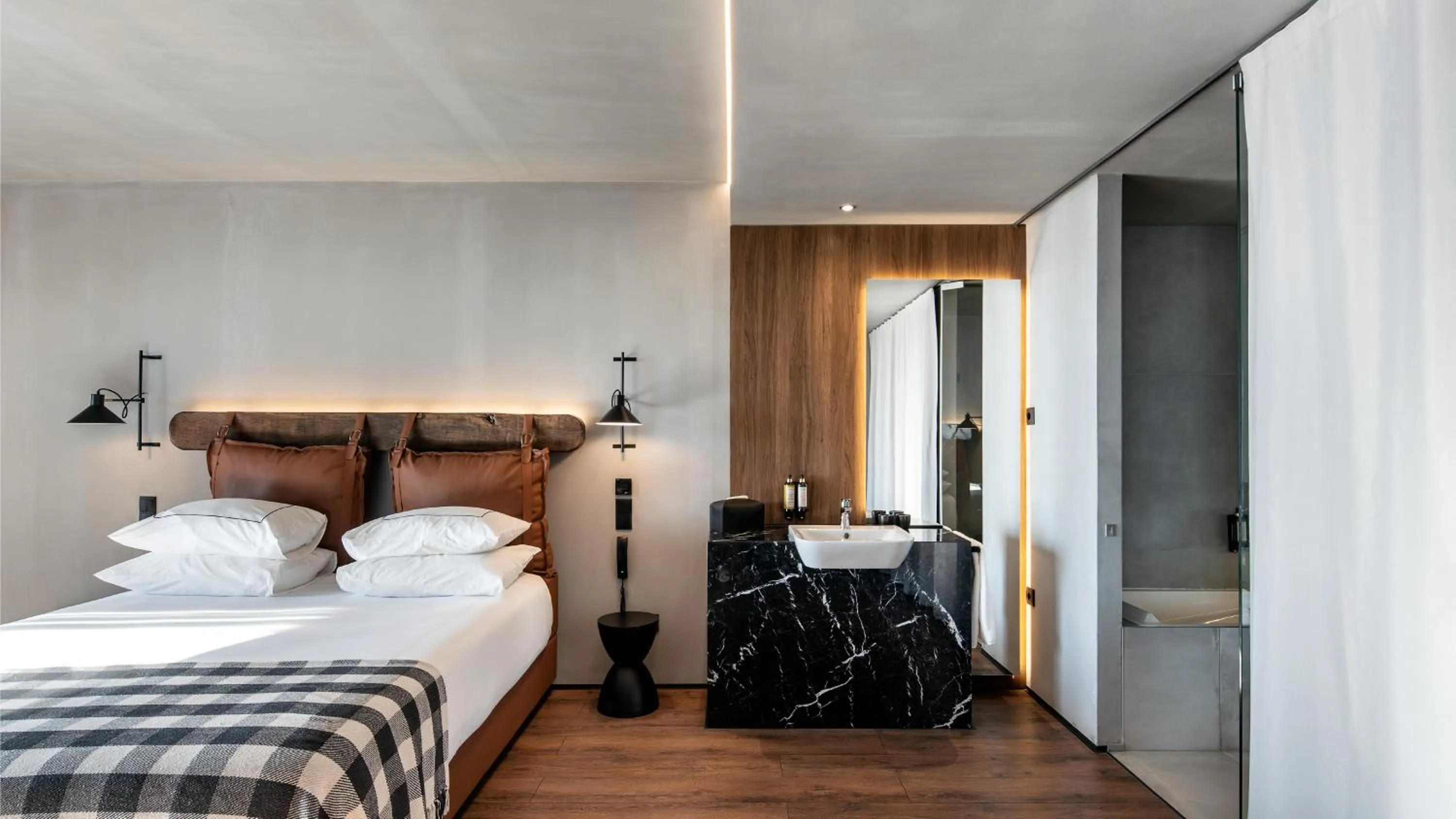 Bed in Puro Dão Hotel & Spa