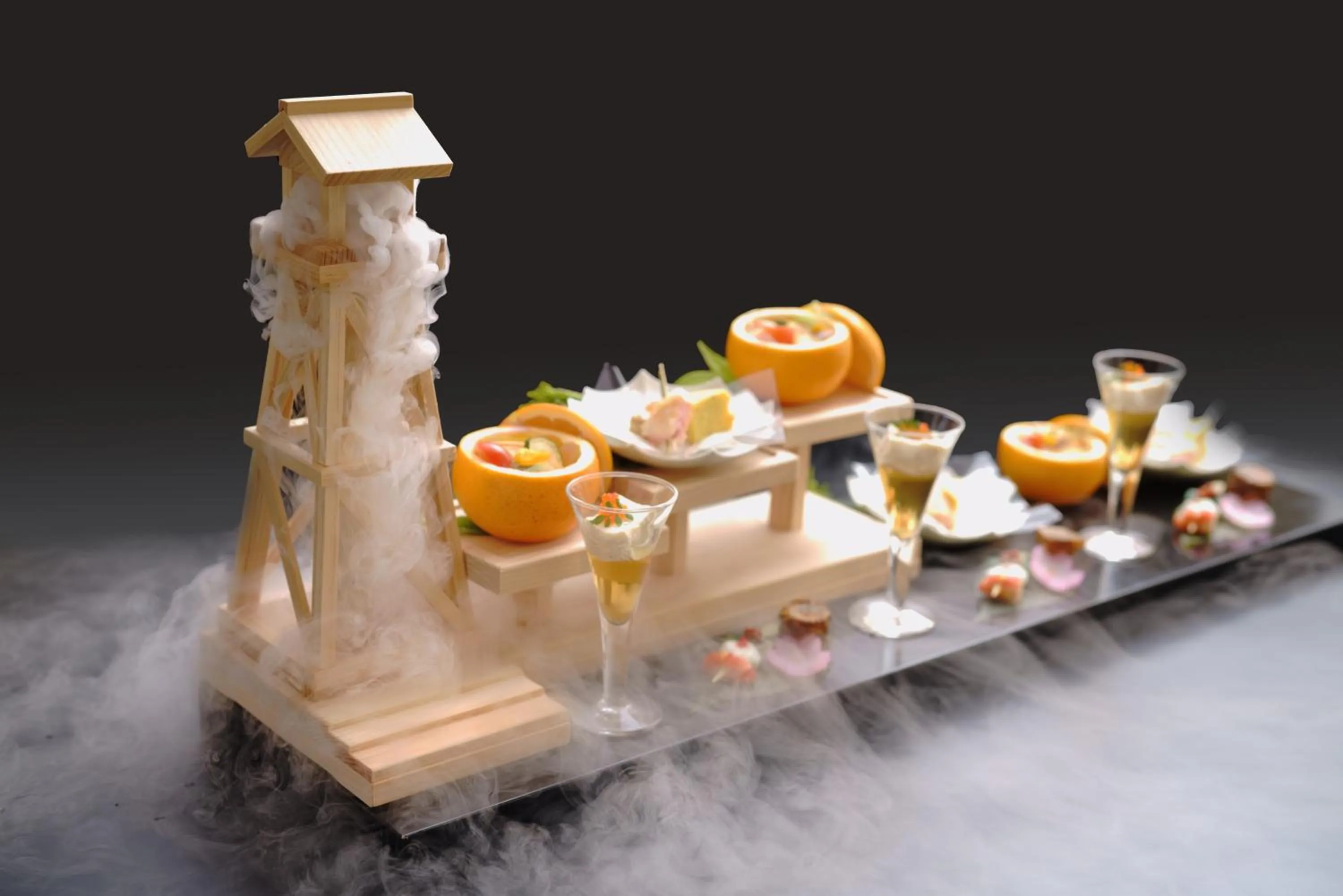 Food and drinks in Omuro no Mori Gyokusui -Adult Only-