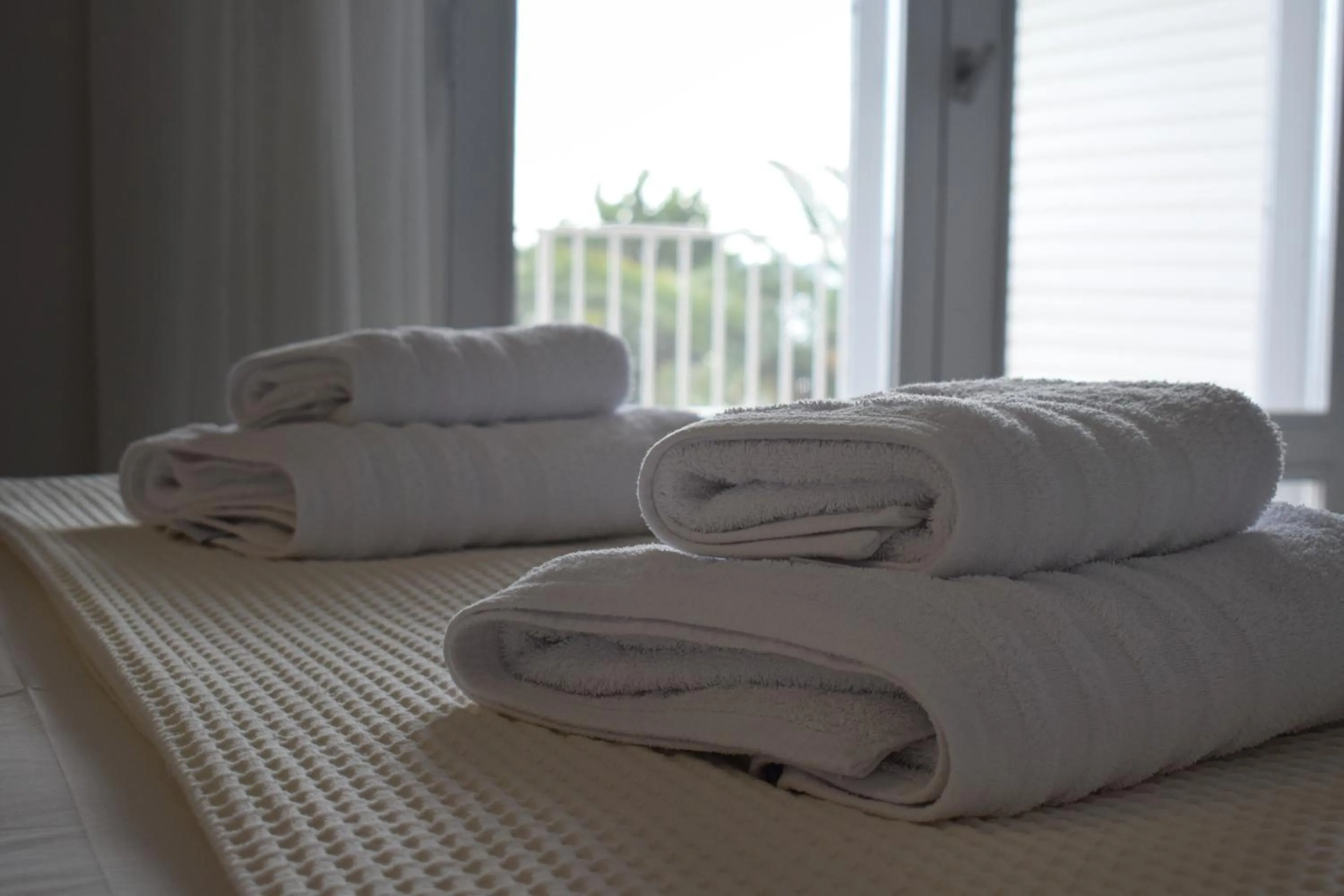 towels in Hotel Theoxenia