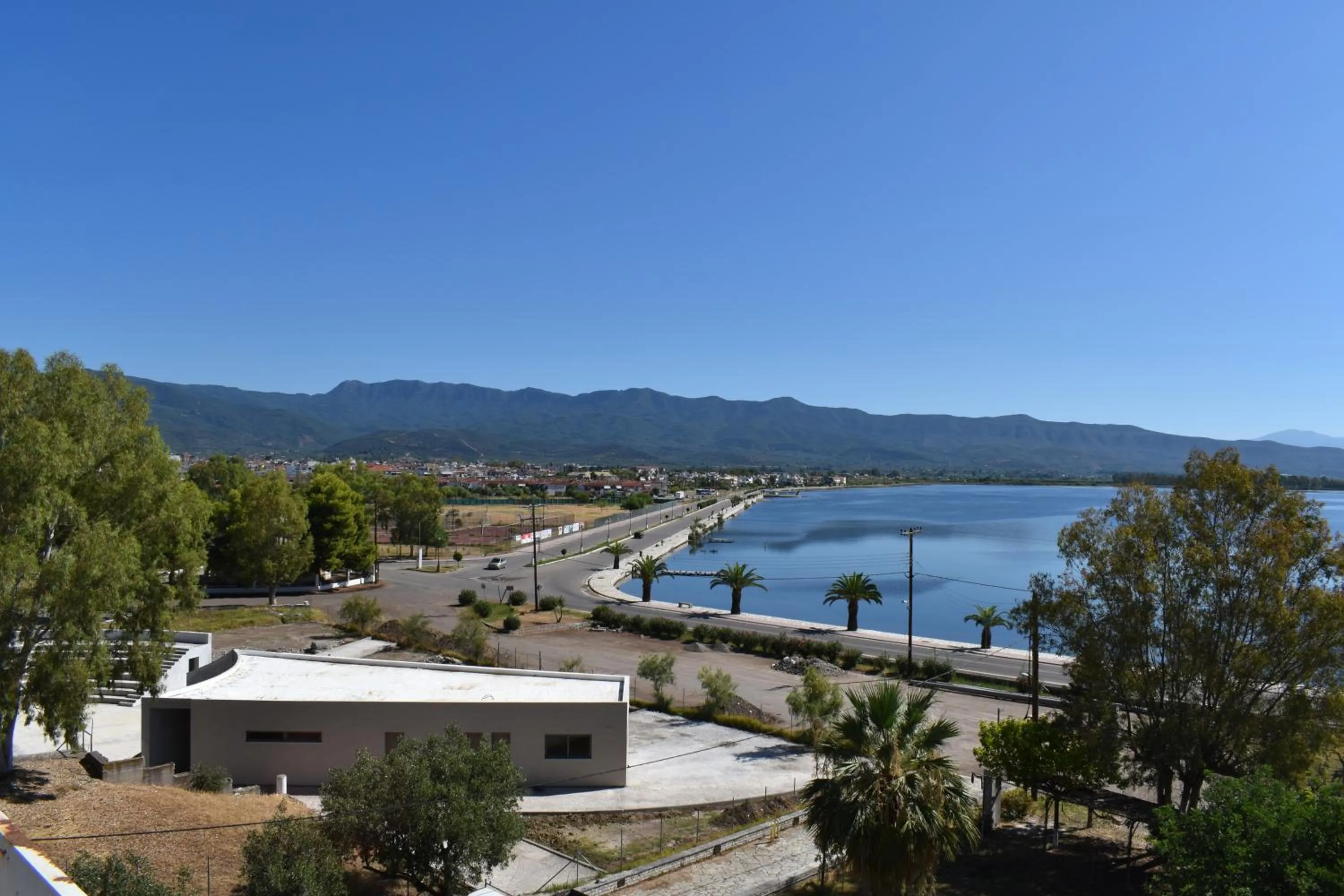 Lake view in Hotel Theoxenia