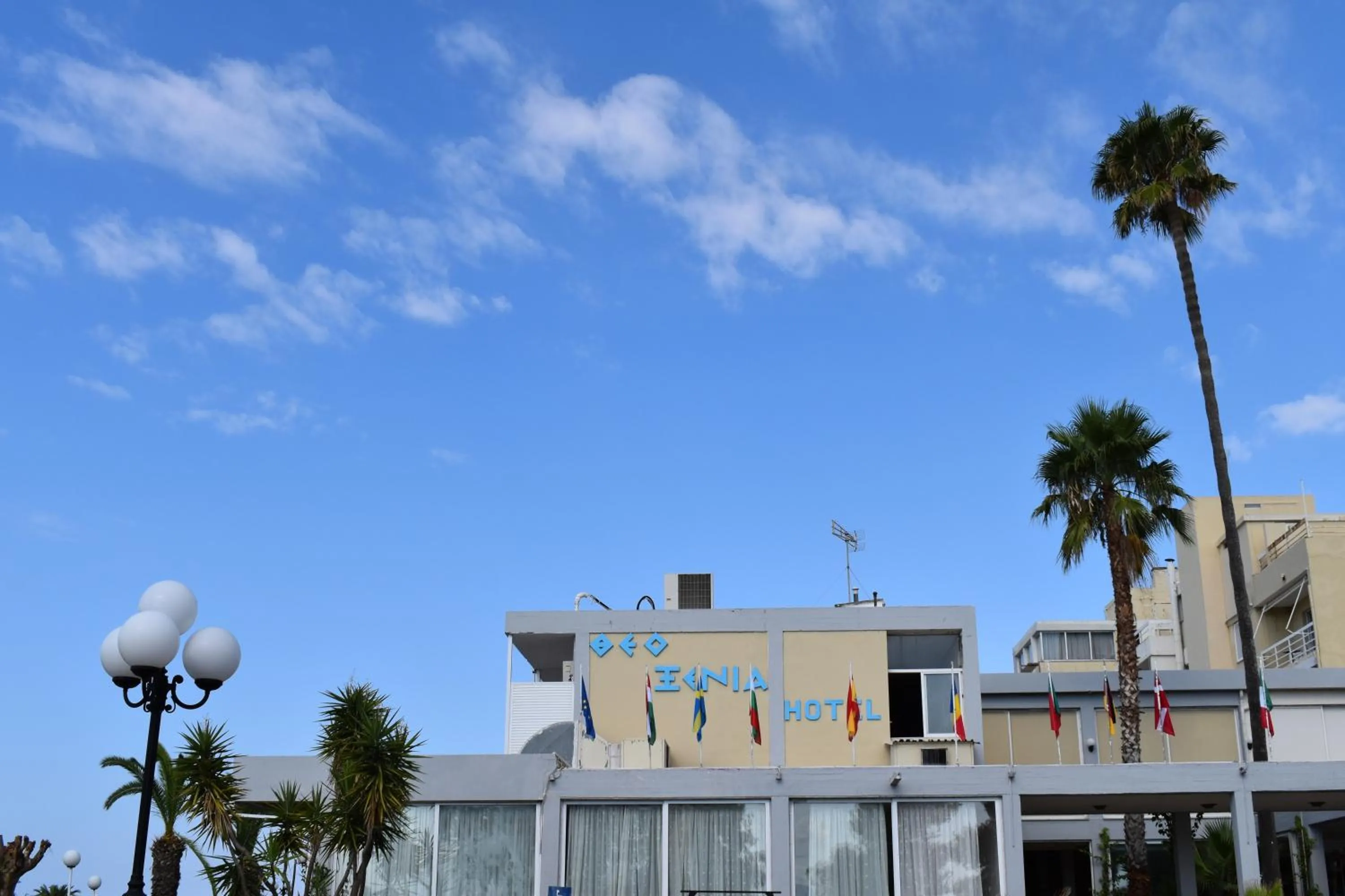 Property building in Hotel Theoxenia