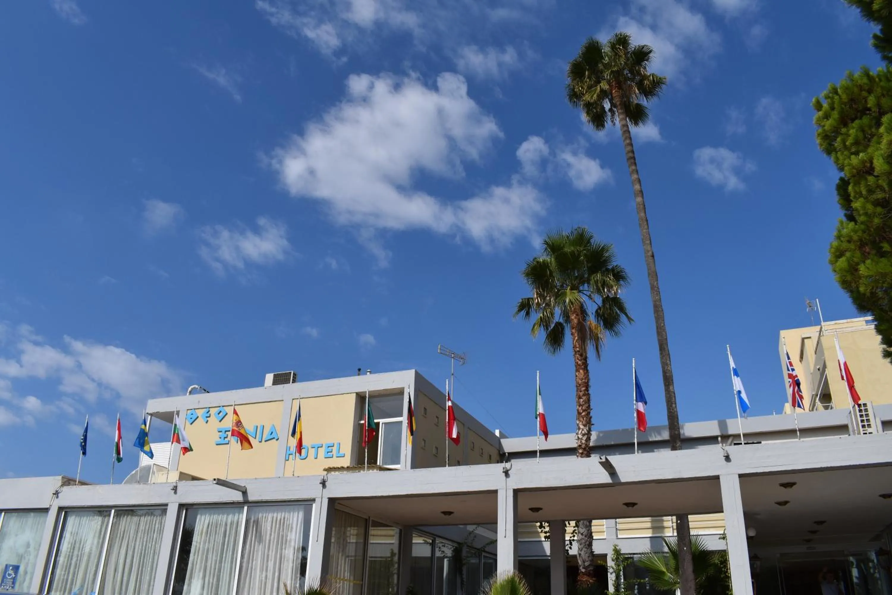 Property building in Hotel Theoxenia