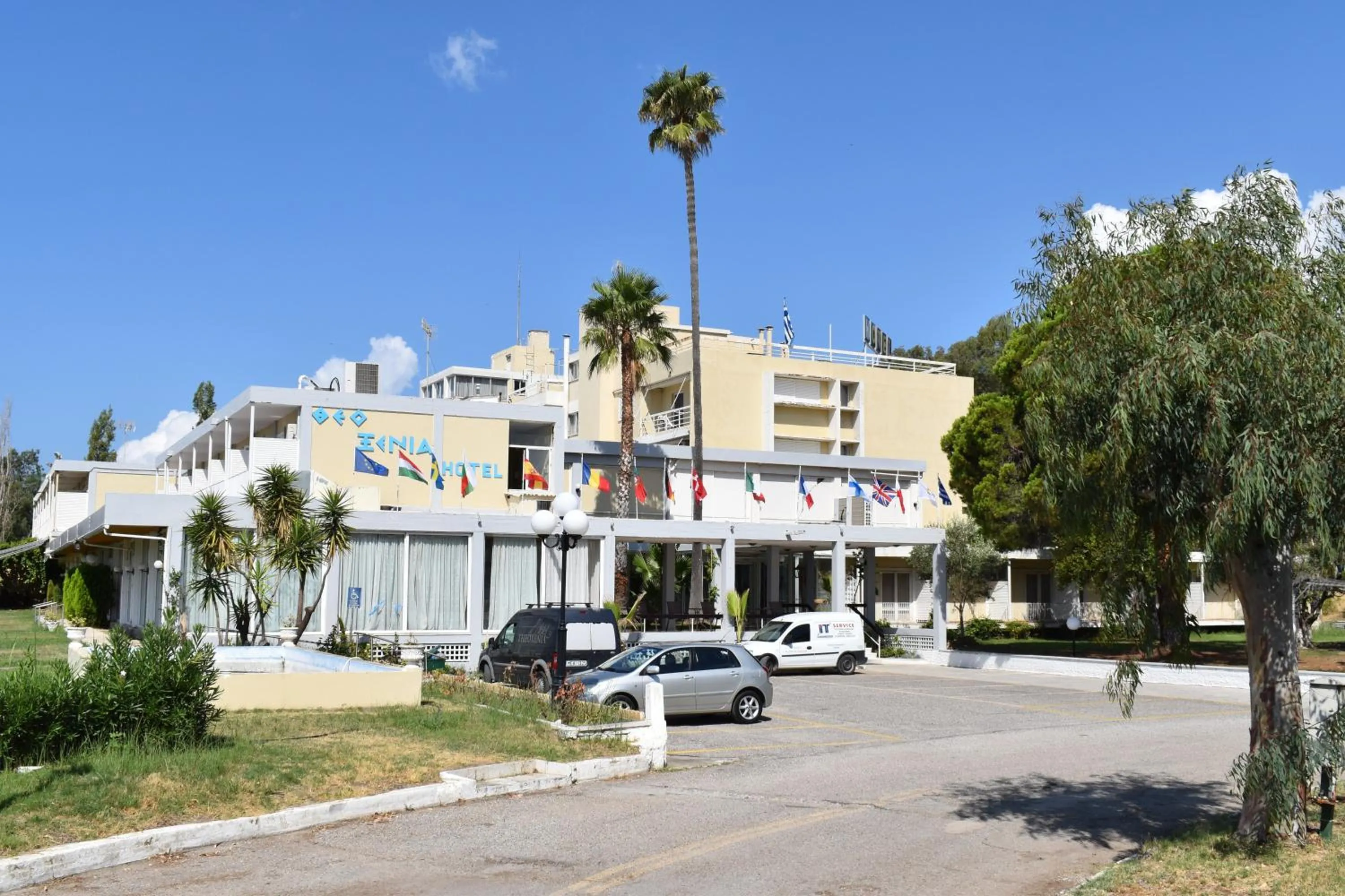 Property building in Hotel Theoxenia