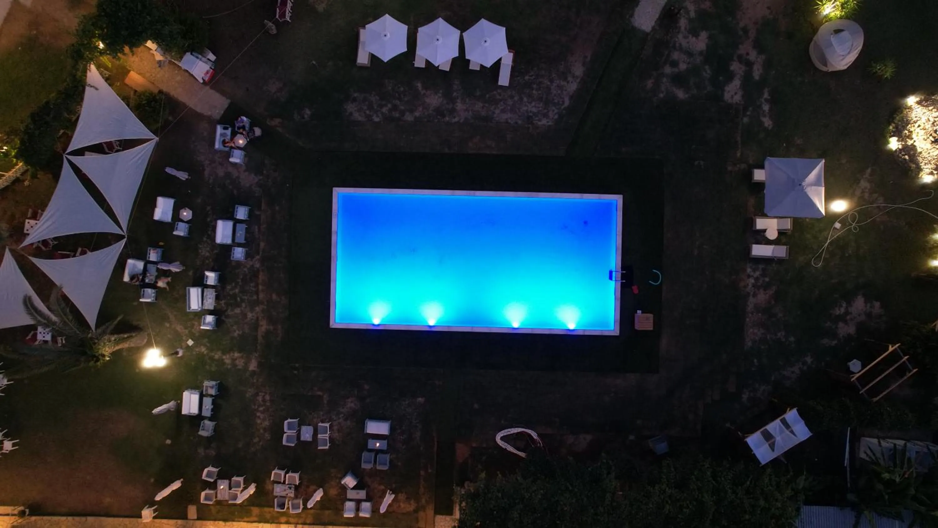 Bird's eye view in Hotel Theoxenia