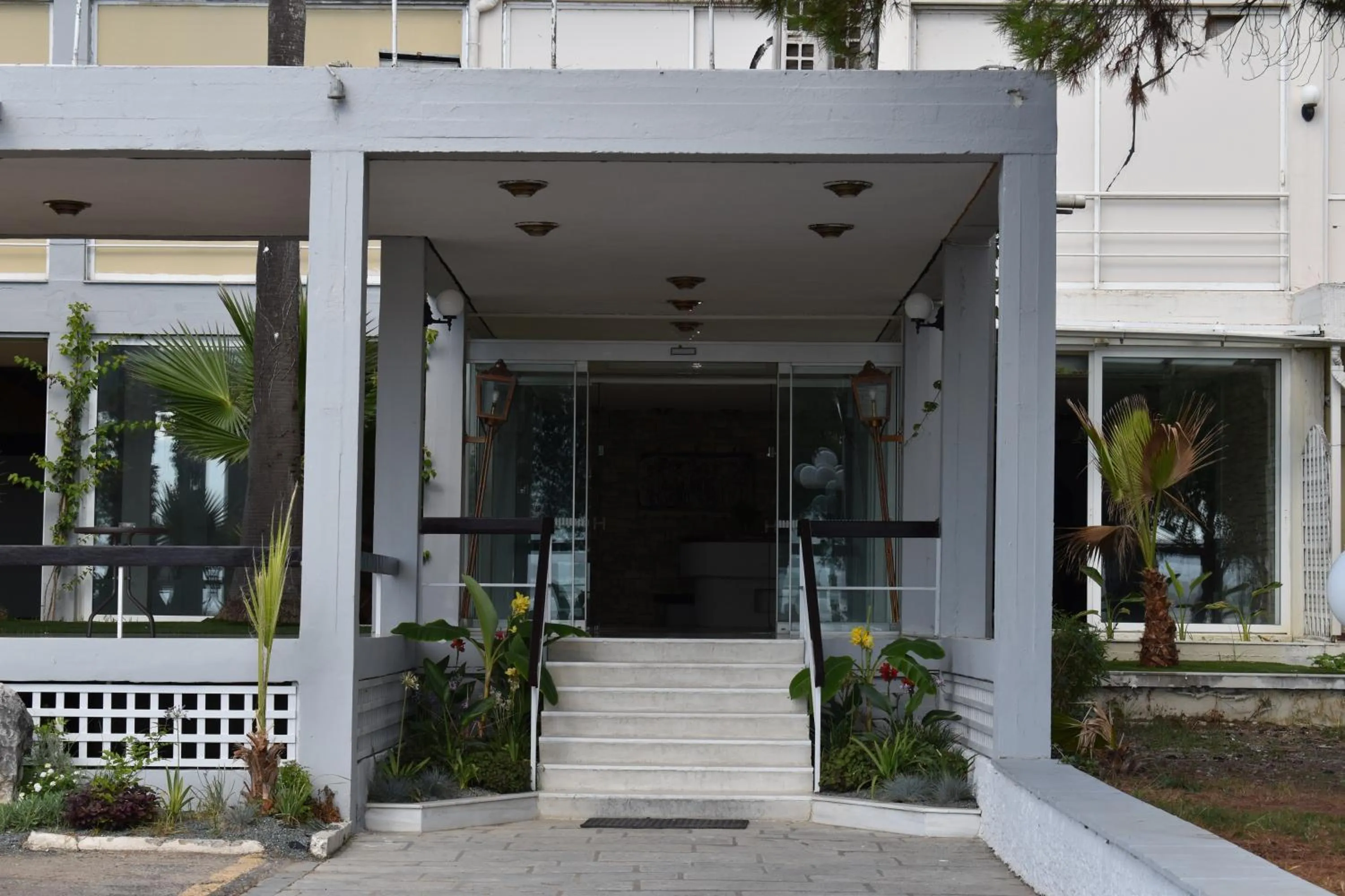 Property building in Hotel Theoxenia