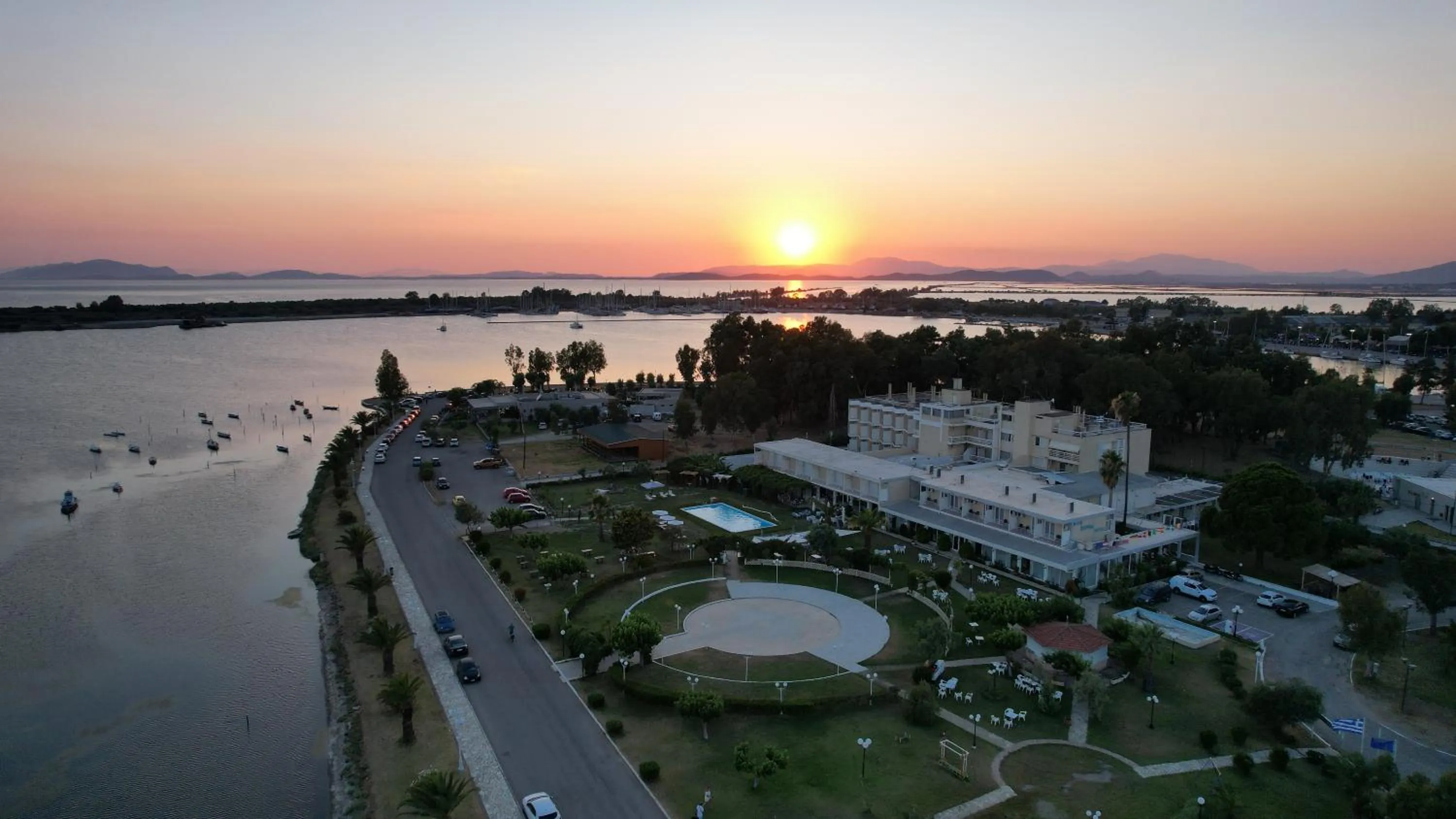 Property building in Hotel Theoxenia