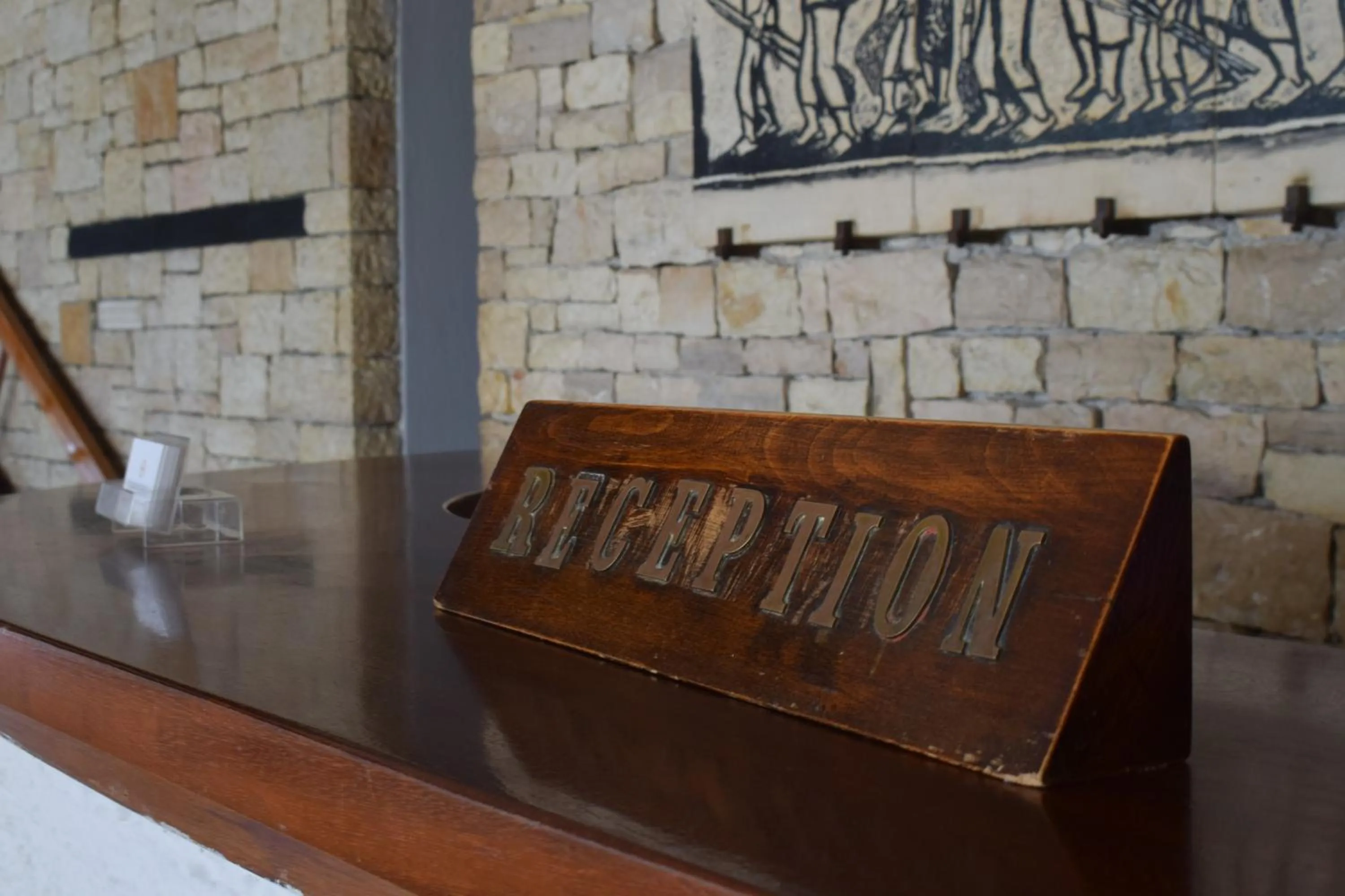 Lobby or reception in Hotel Theoxenia