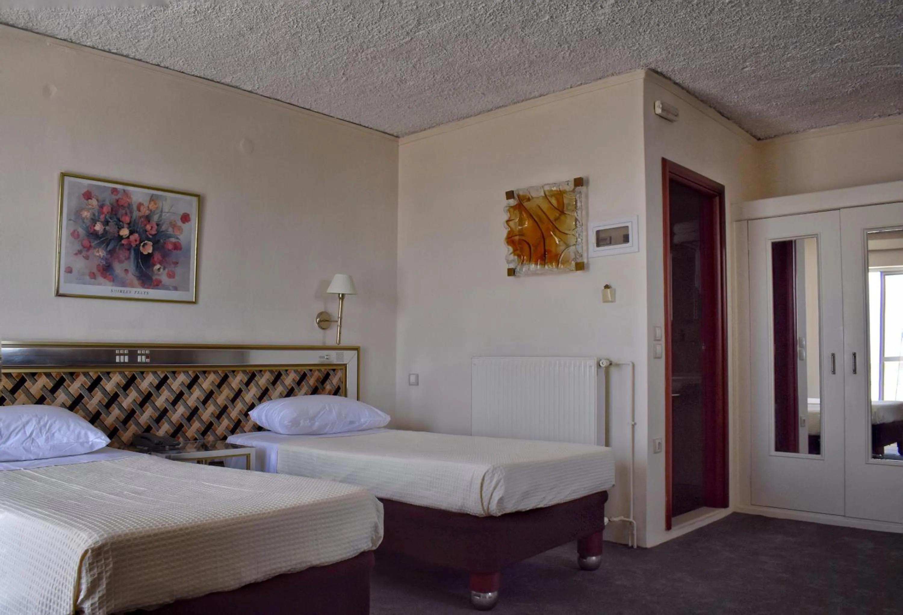 Bedroom, Bed in Hotel Theoxenia