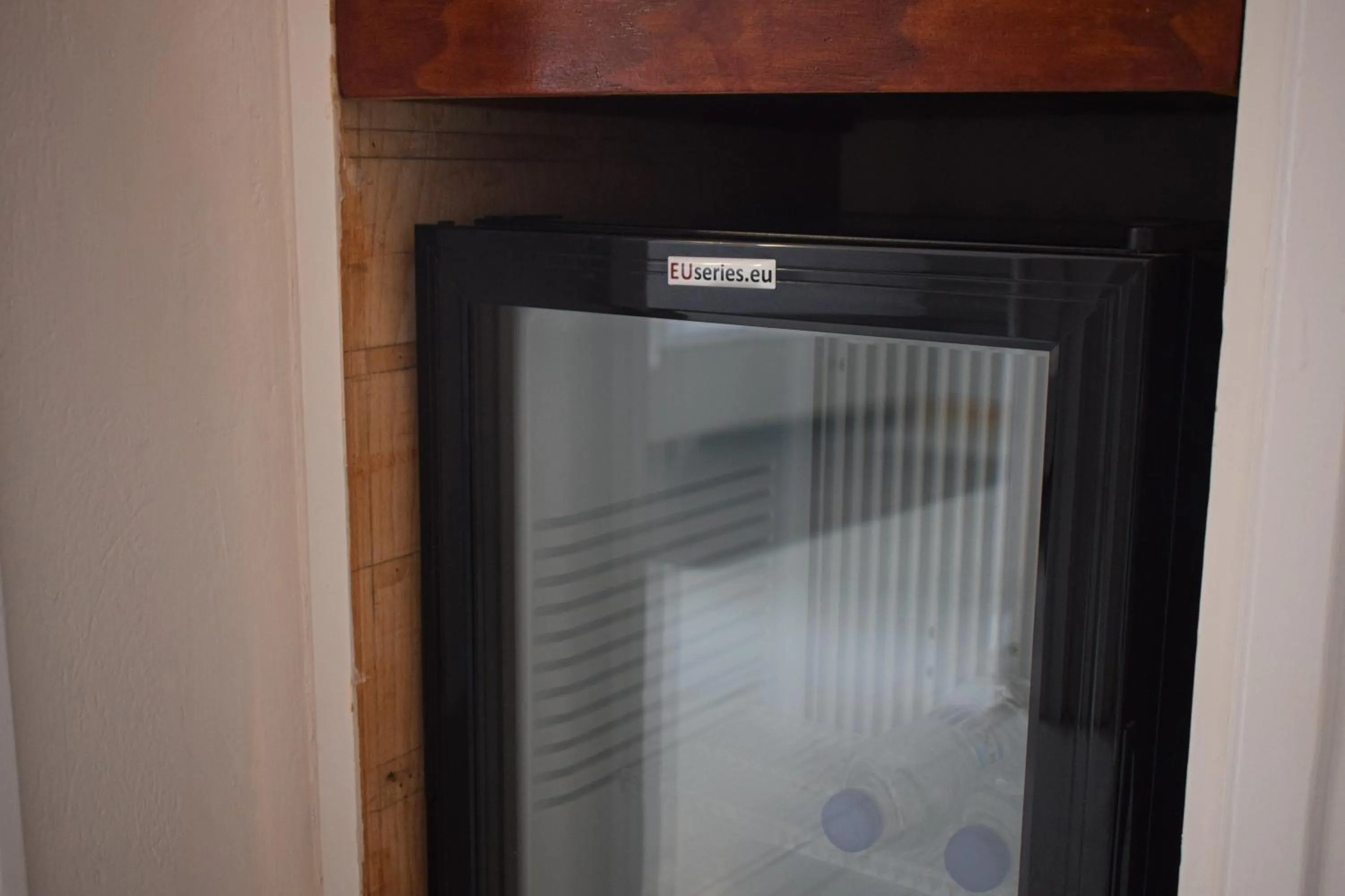 Bed in Hotel Theoxenia