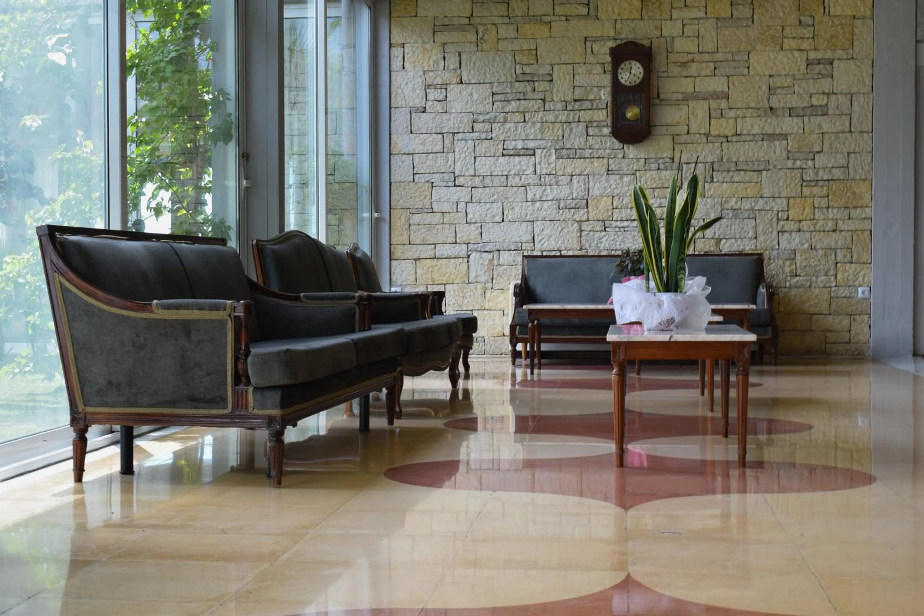 Lobby or reception in Hotel Theoxenia