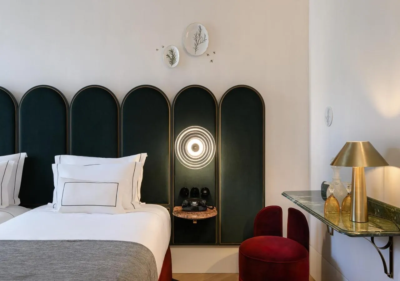 Photo of the whole room, Bed in Montebelo Vista Alegre Lisboa Chiado Hotel