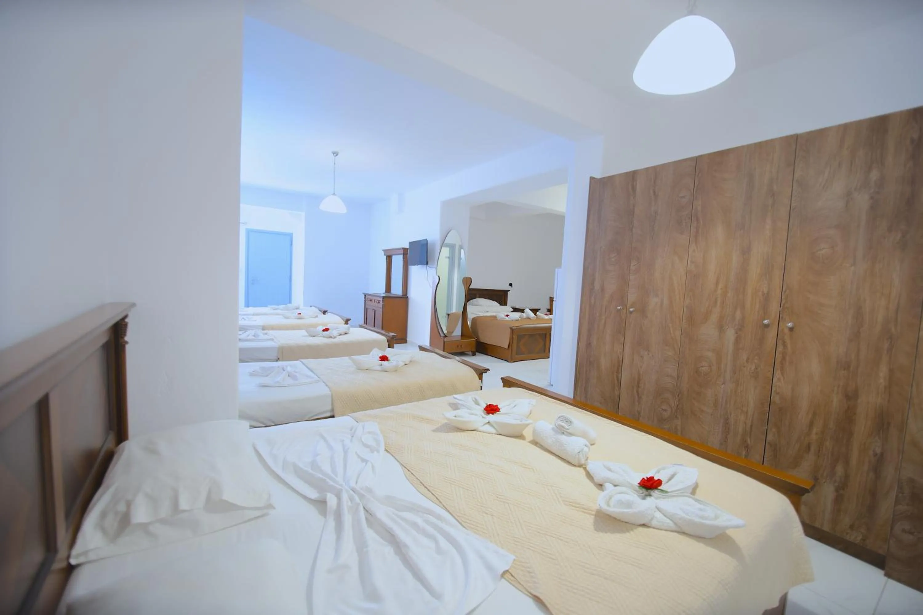 Photo of the whole room, Bed in Dodomar Selections