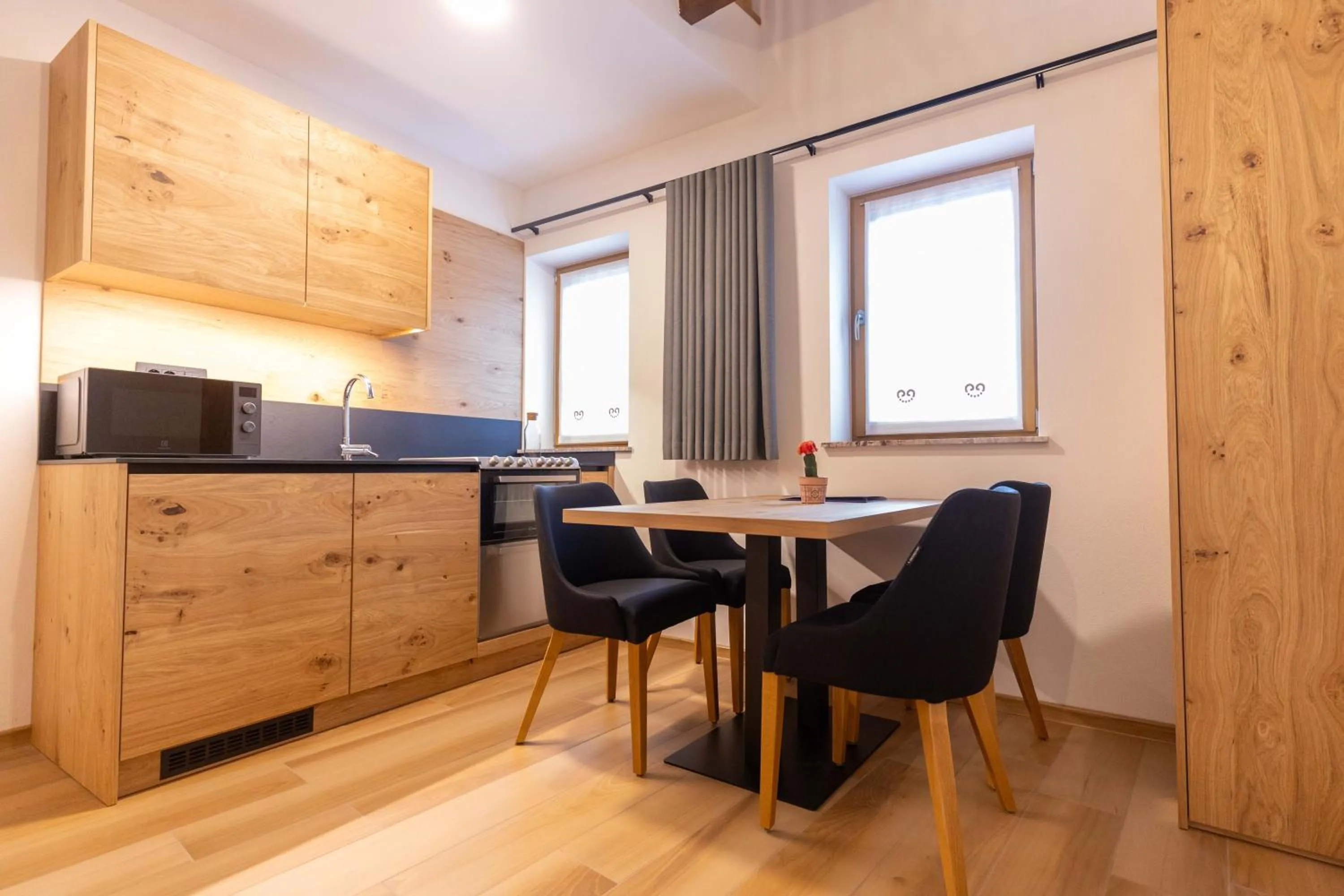 Kitchen or kitchenette in Boutique Hotel Vila Loka