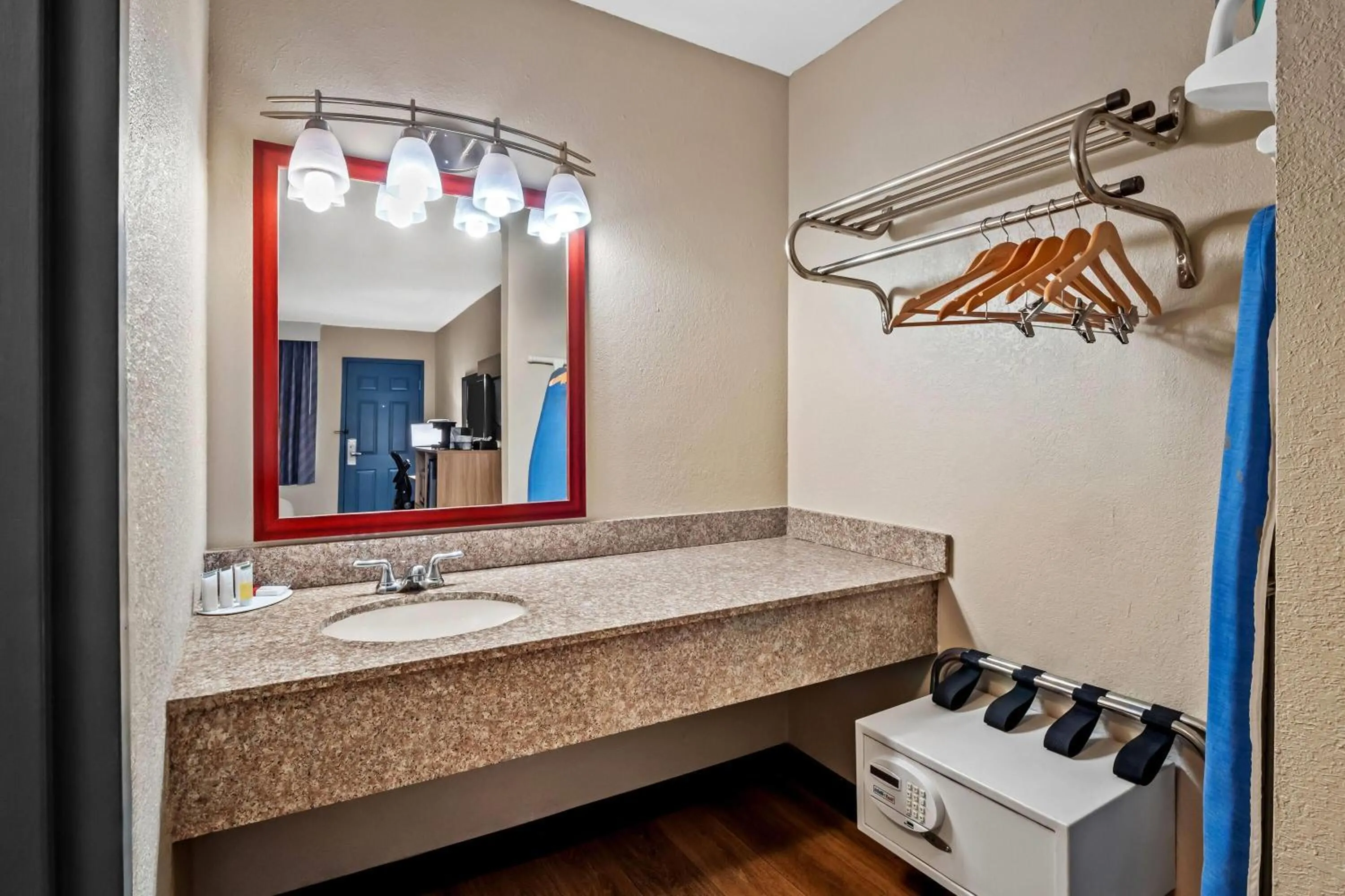 Bathroom in Days Inn by Wyndham Whitmore Lake Near Ann Arbor And Brighton