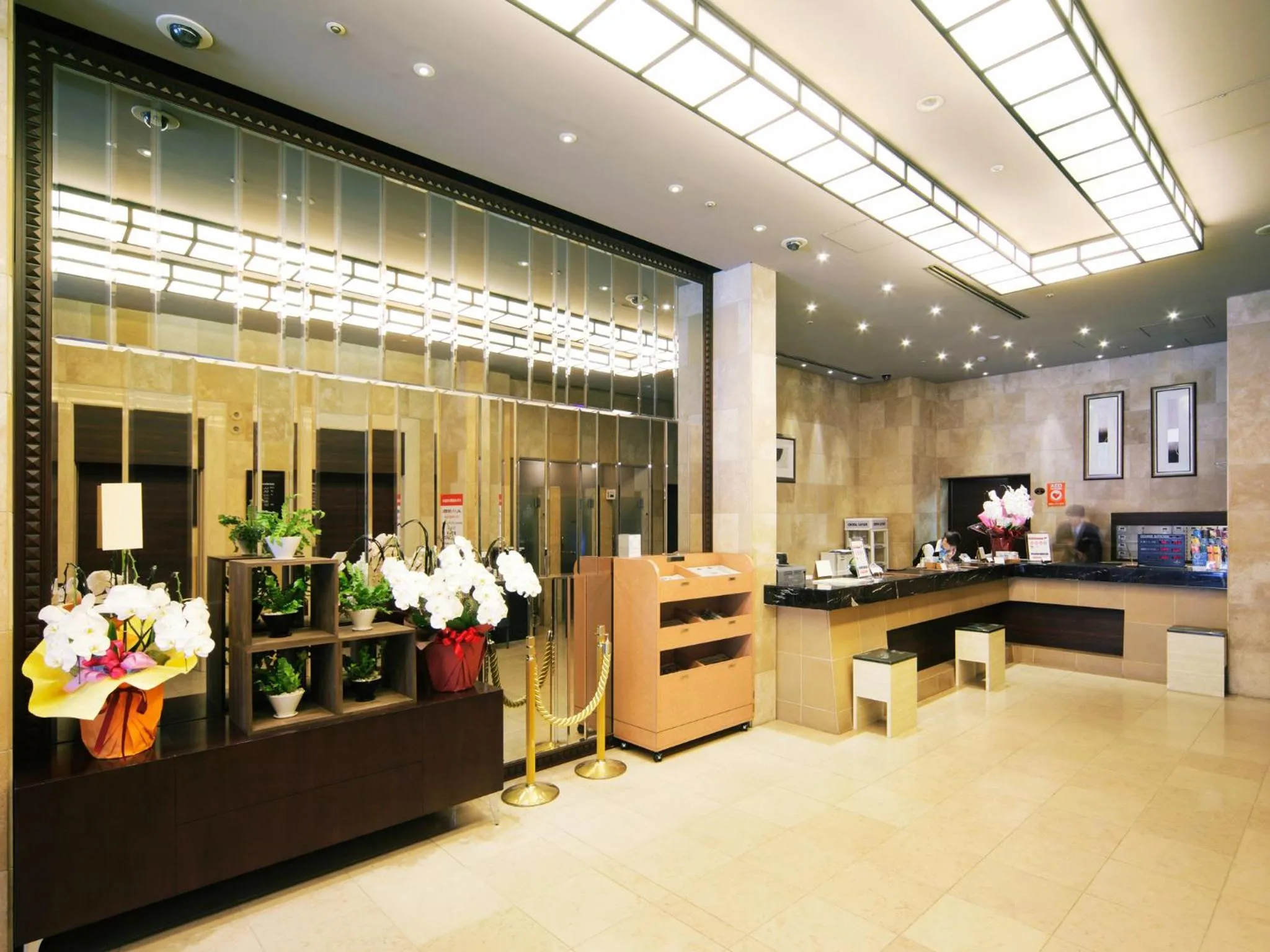 Lobby or reception in Hotel Wing International Premium Tokyo Yotsuya