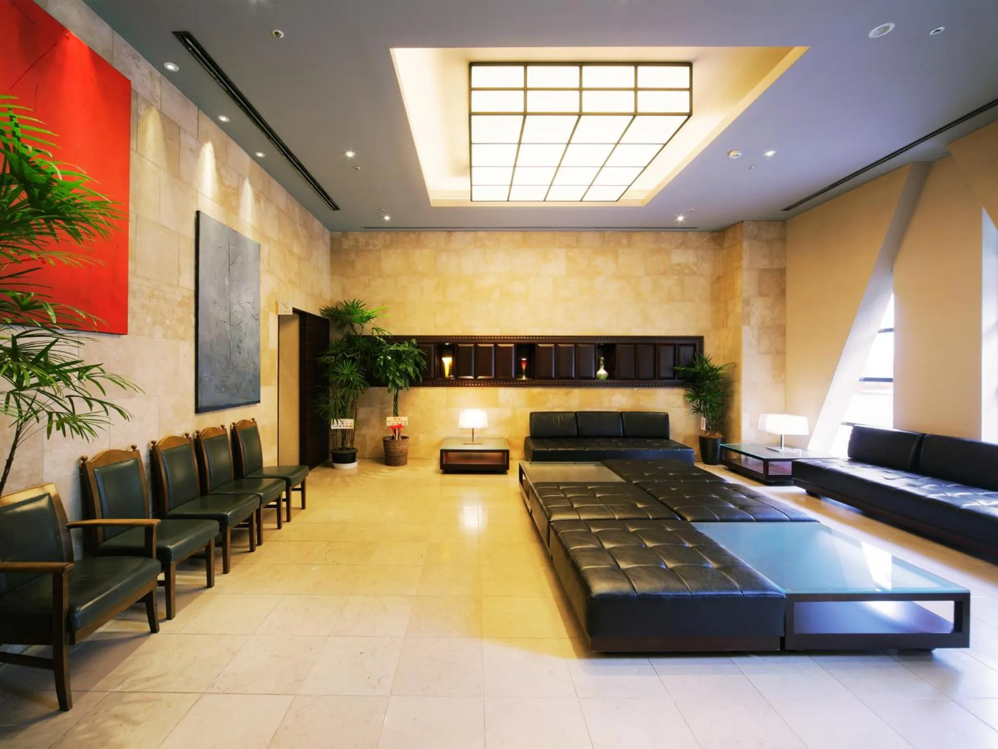 Lobby or reception, Bed in Hotel Wing International Premium Tokyo Yotsuya
