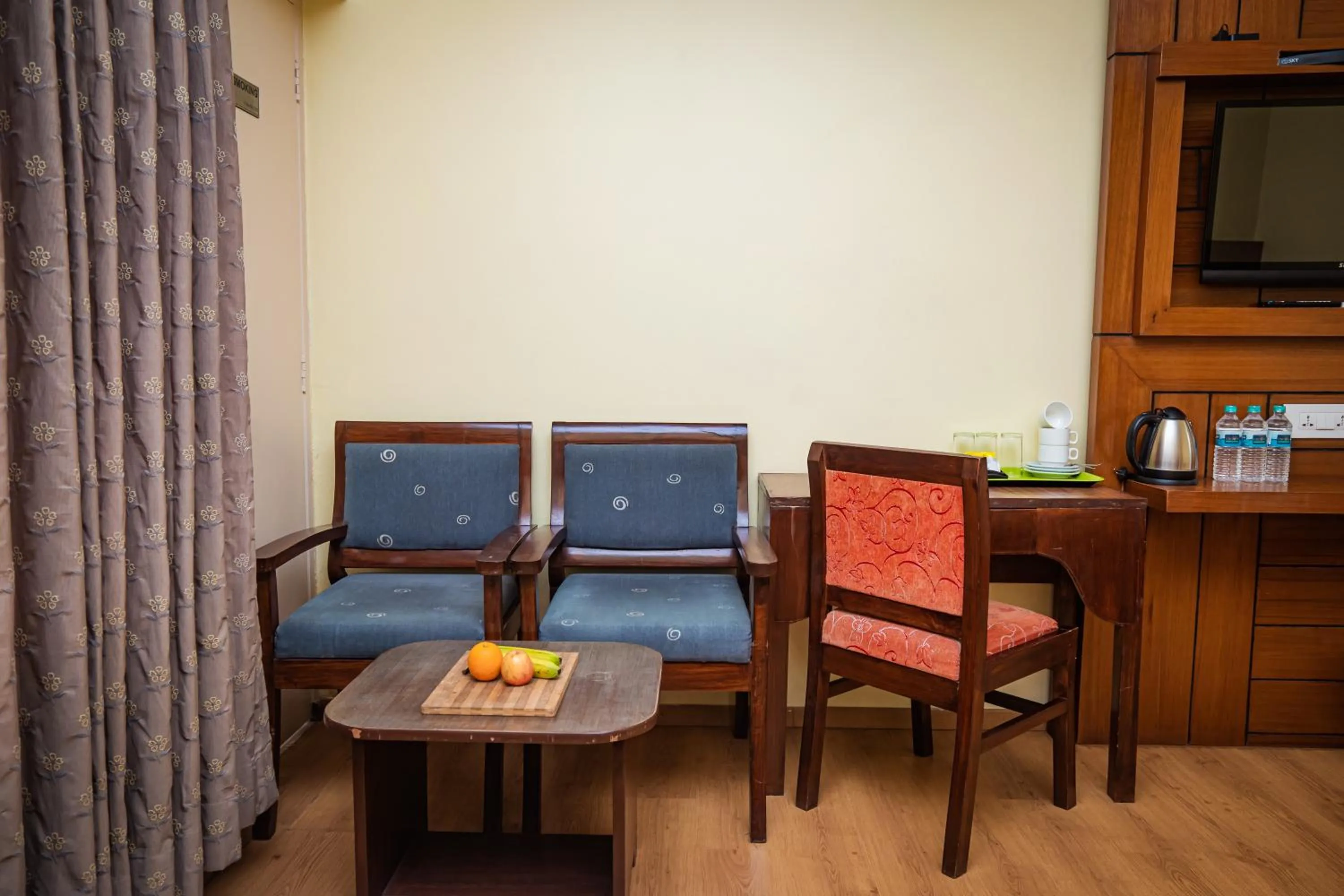 Seating area in Hotel Crown Himalayas