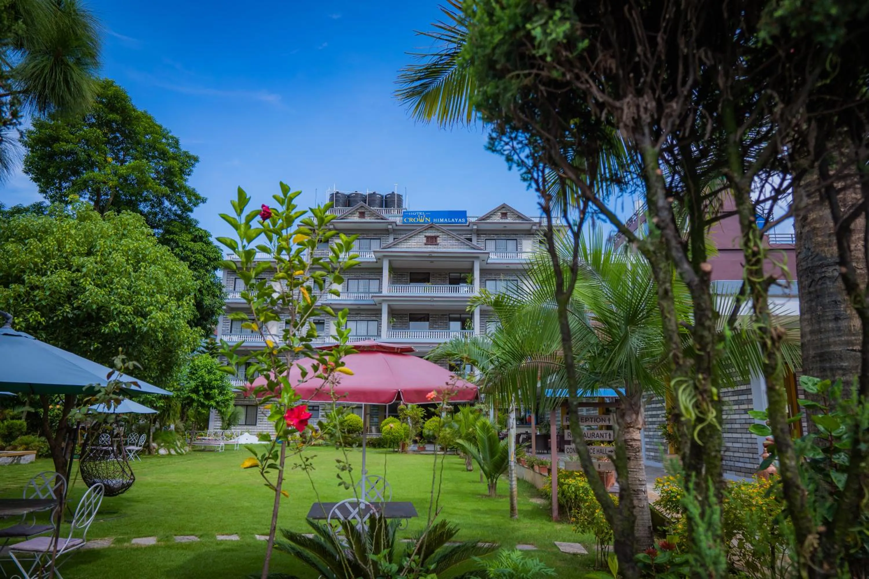 Property building in Hotel Crown Himalayas