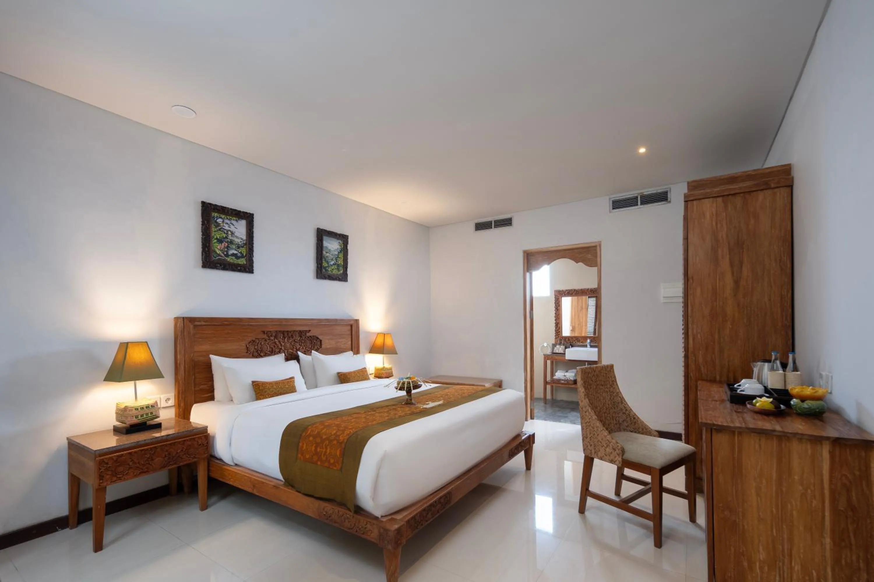 Bed in Adiwana Svarga Loka - A Retreat Resort