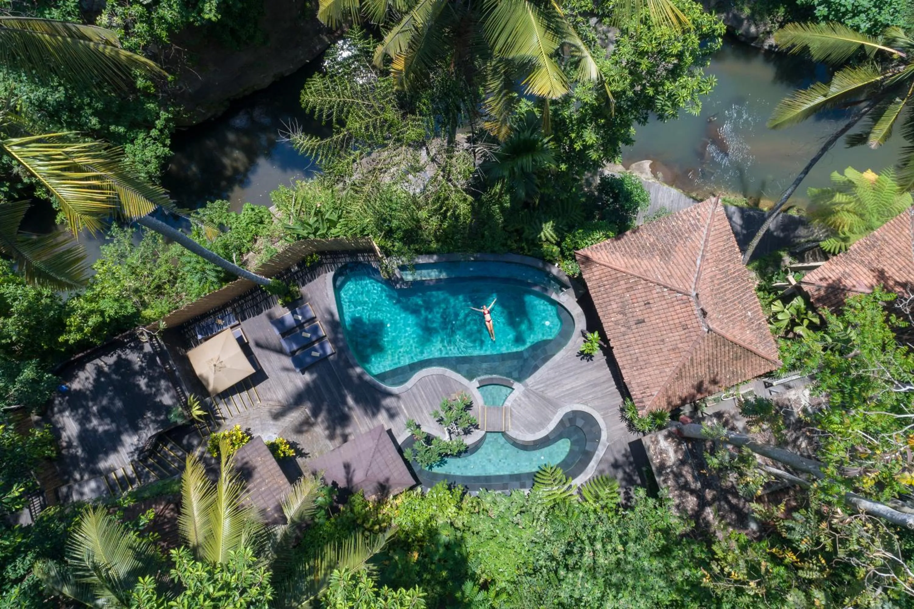 Swimming pool in Adiwana Svarga Loka - A Retreat Resort