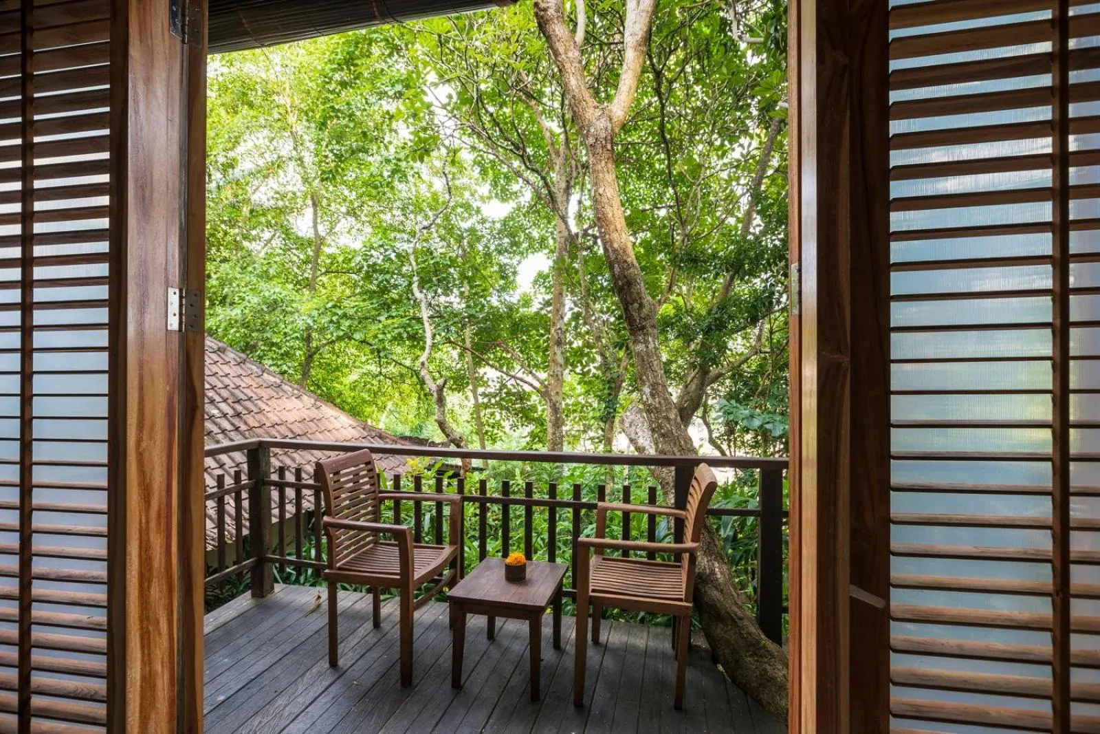 Balcony/Terrace in Adiwana Svarga Loka - A Retreat Resort