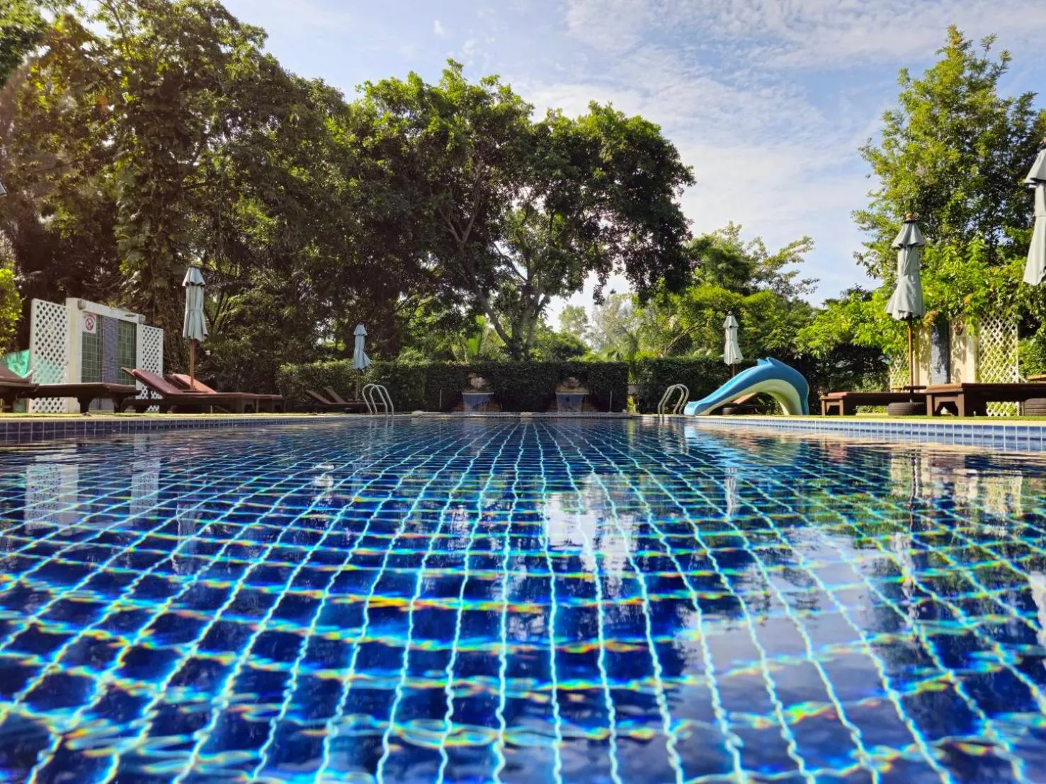 Swimming pool in Baan Panwa Resort