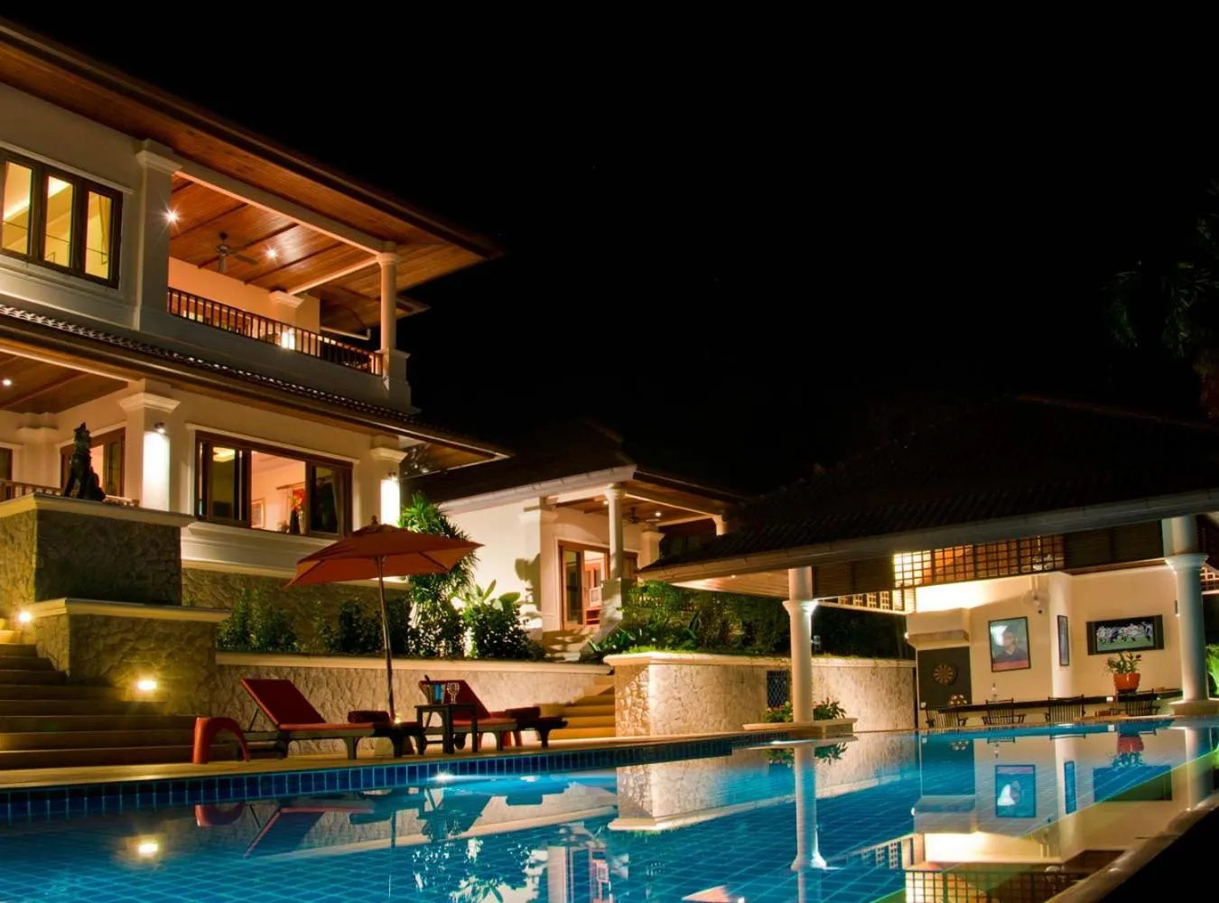 Night in Villa Oriole