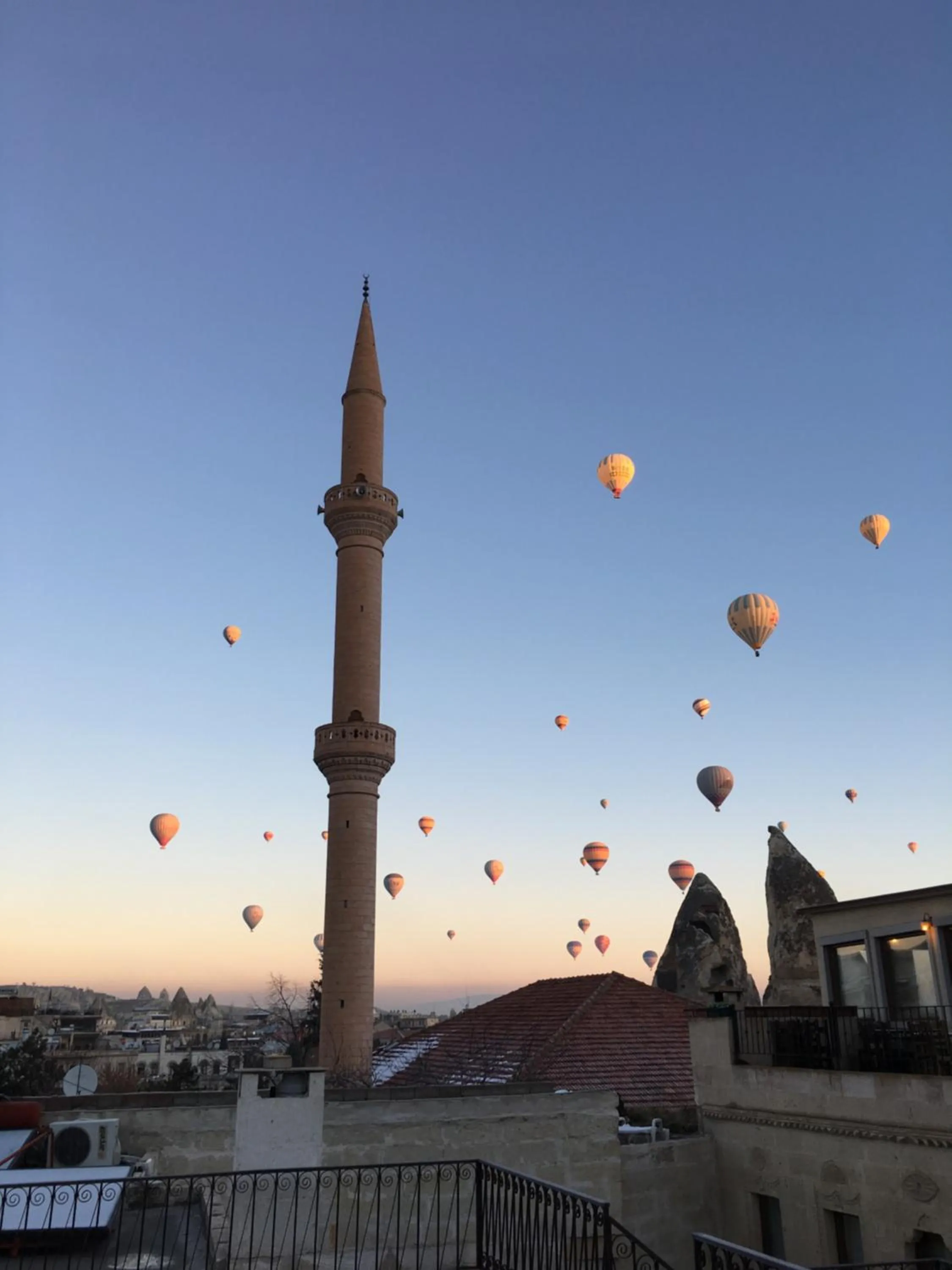 Balcony/Terrace in Hanzade Cappadocia