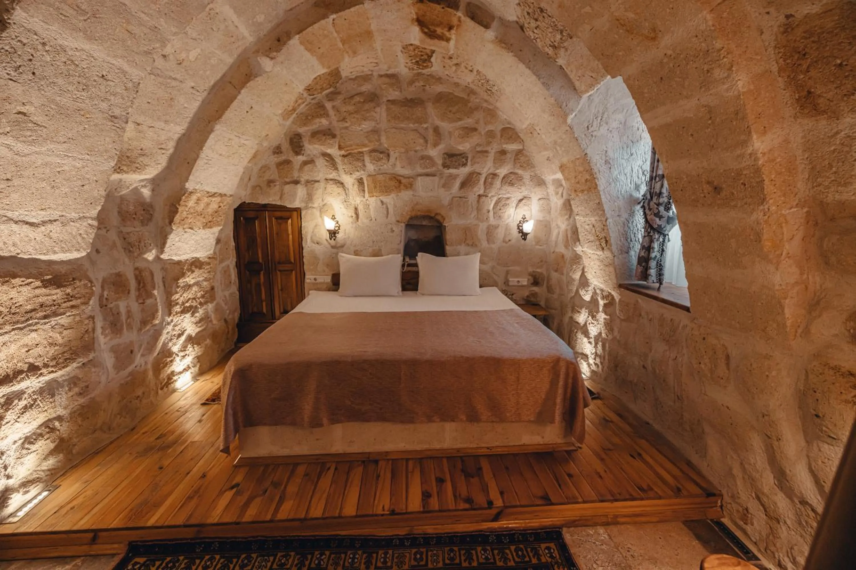 Bed in Hanzade Cappadocia