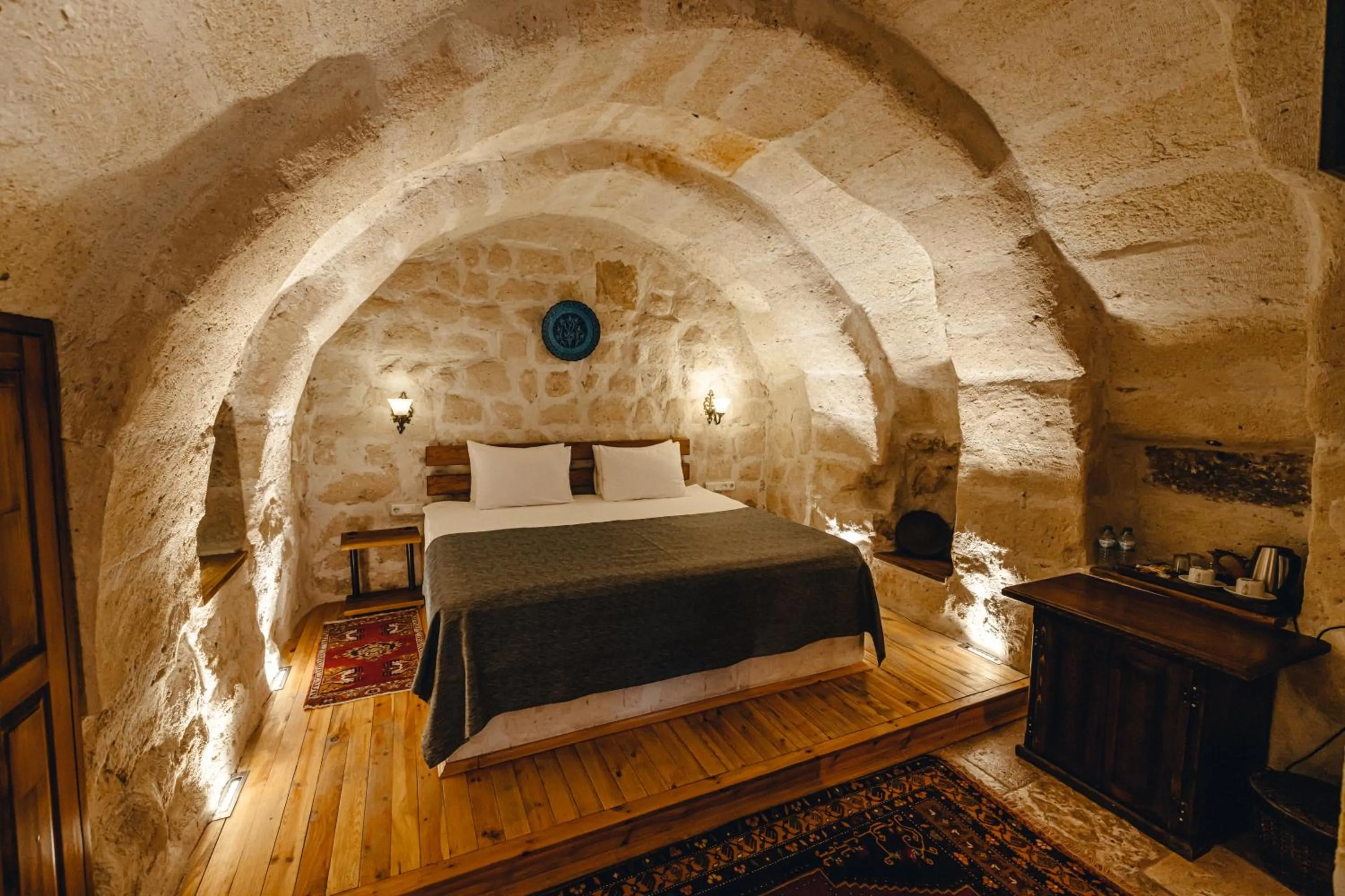 Bed in Hanzade Cappadocia