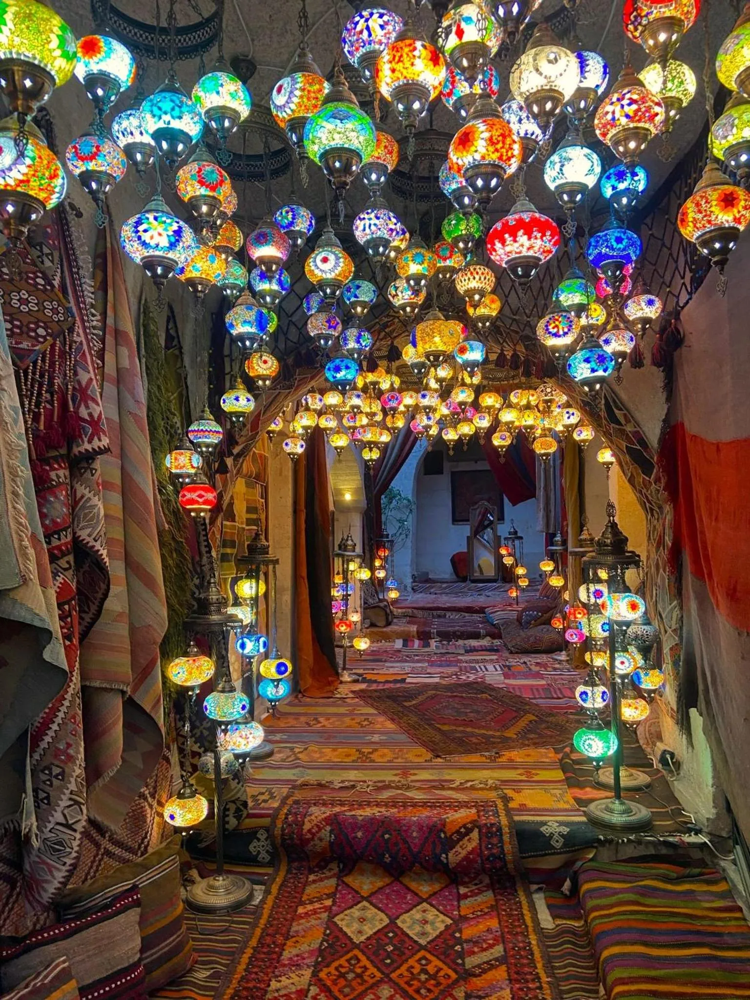 Natural landscape in Hanzade Cappadocia