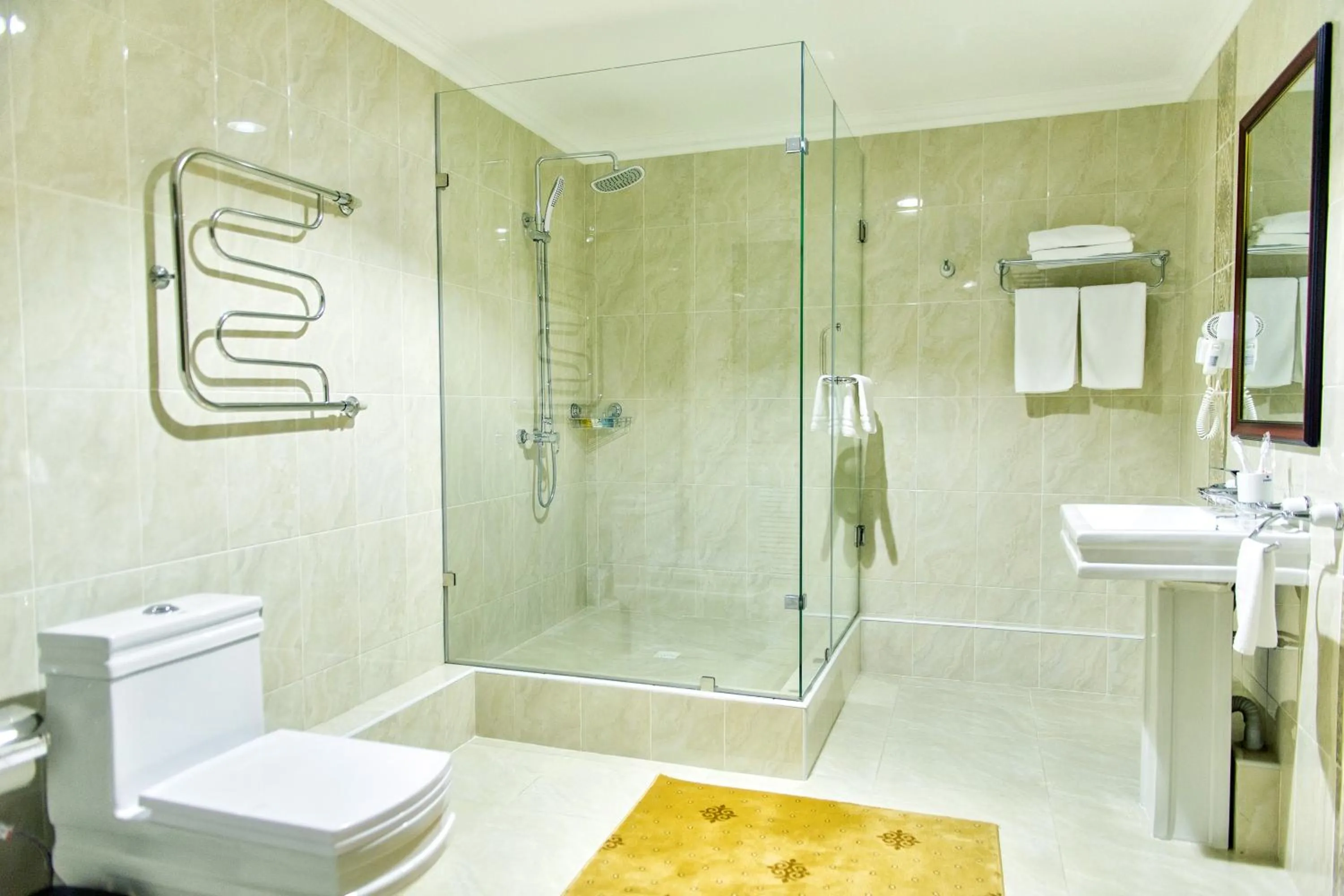 Bathroom in Shymkent Grand Hotel