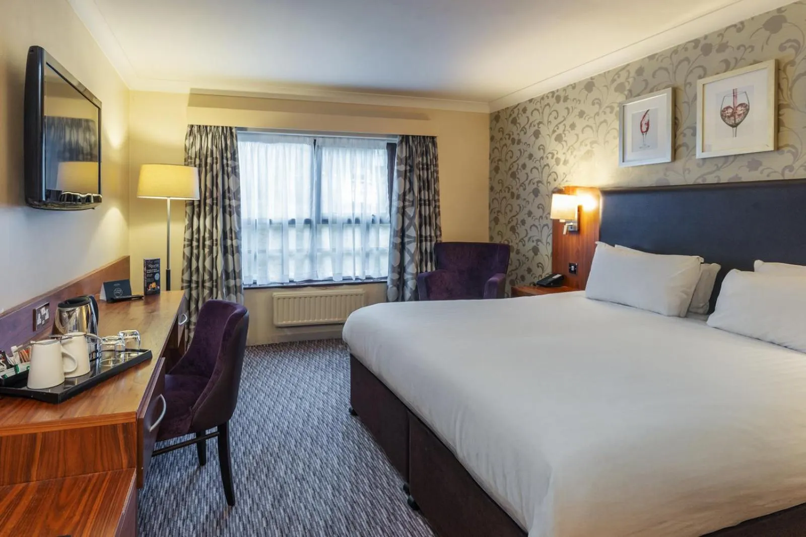 Bed in Gloucester Robinswood Hotel, BW Signature Collection