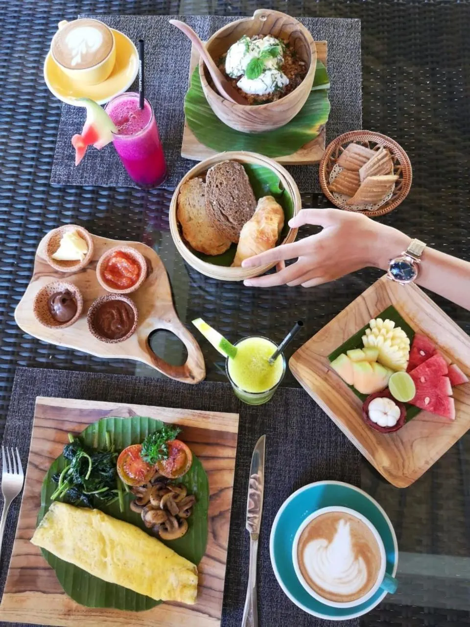 Breakfast in Bali Dive Resort and Spa