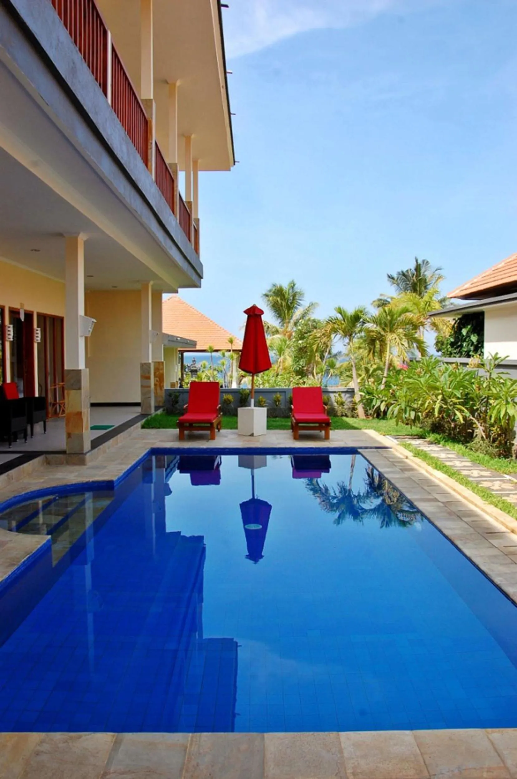 Garden view in Bali Dive Resort and Spa