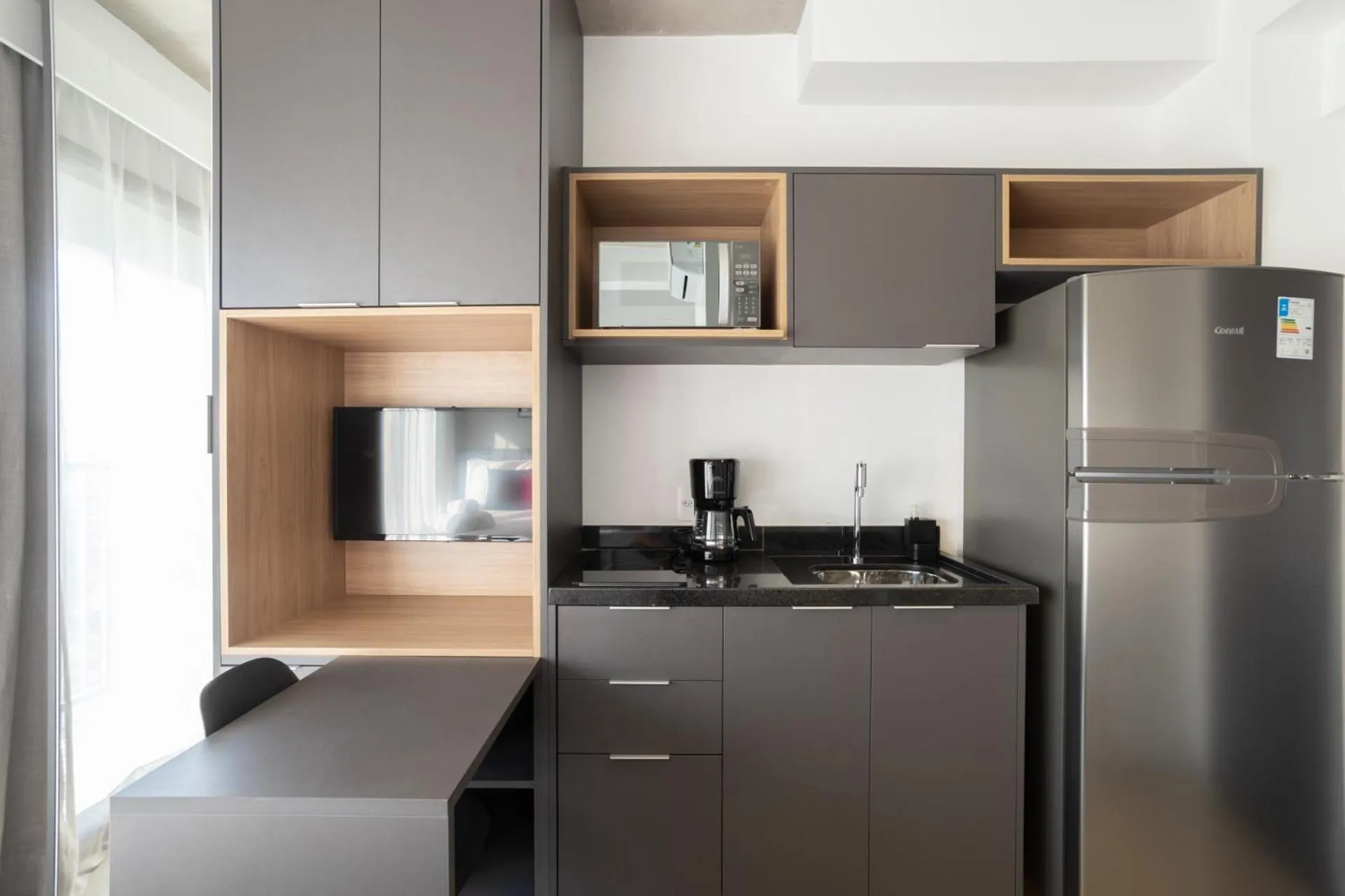 Kitchen or kitchenette in 360 VN Ueno by Housi