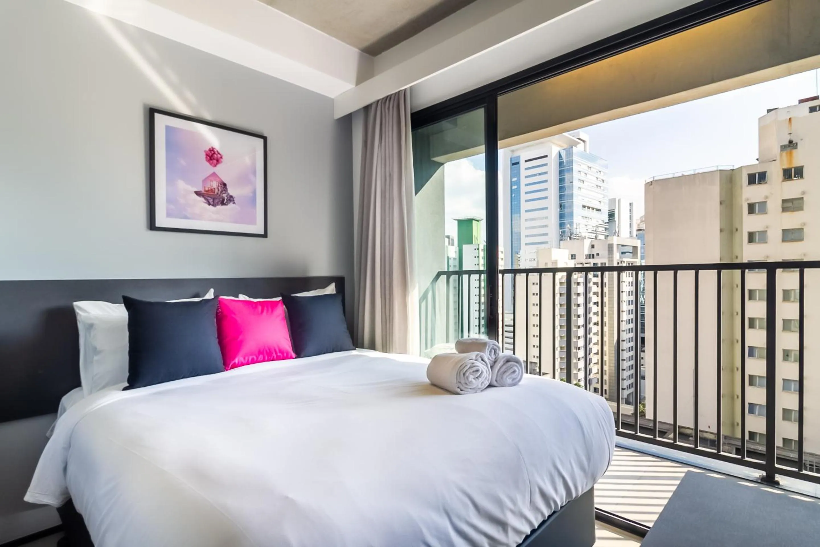 Bedroom, Bed in 360 VN Ueno by Housi