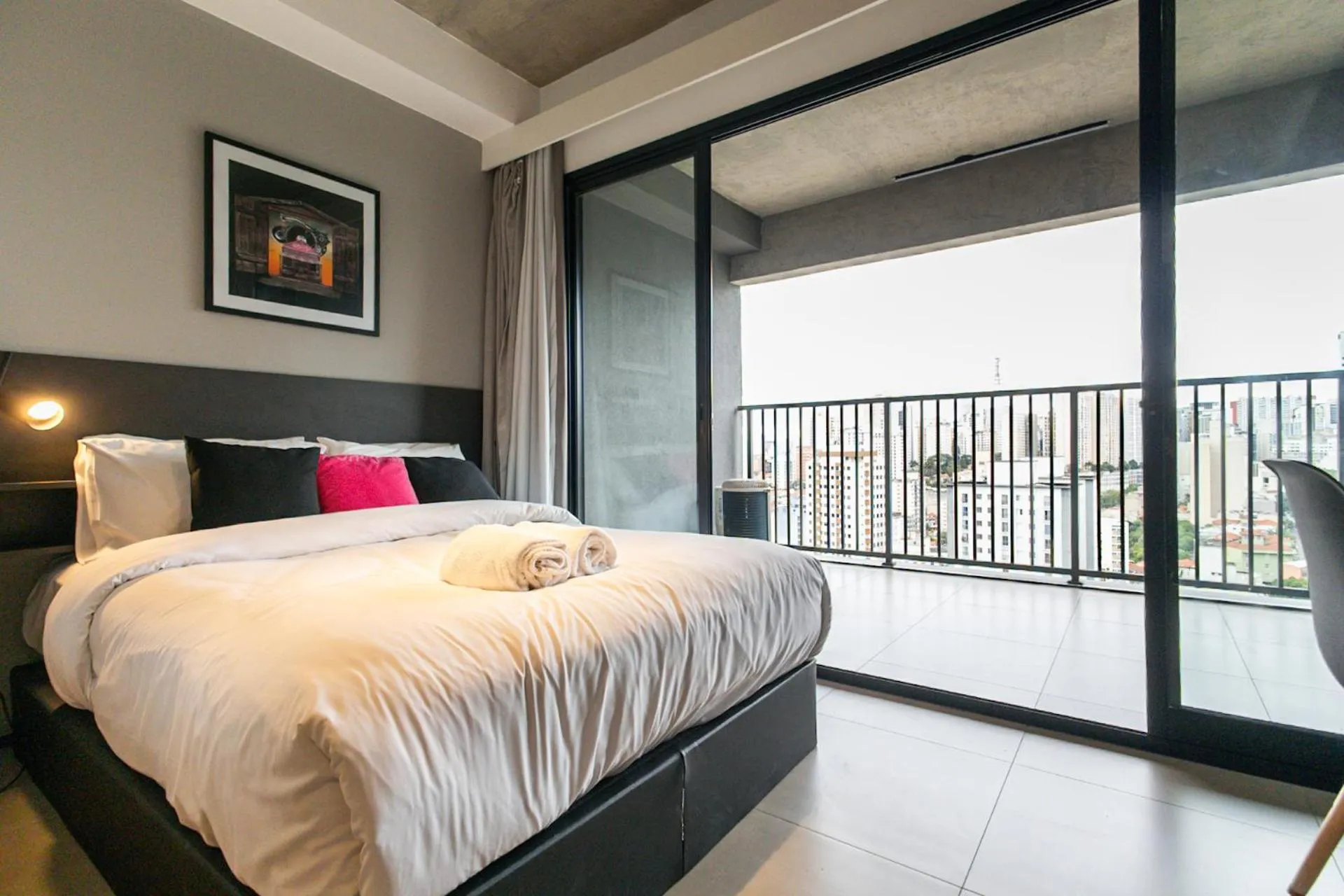 Bedroom, Bed in 360 VN Ueno by Housi