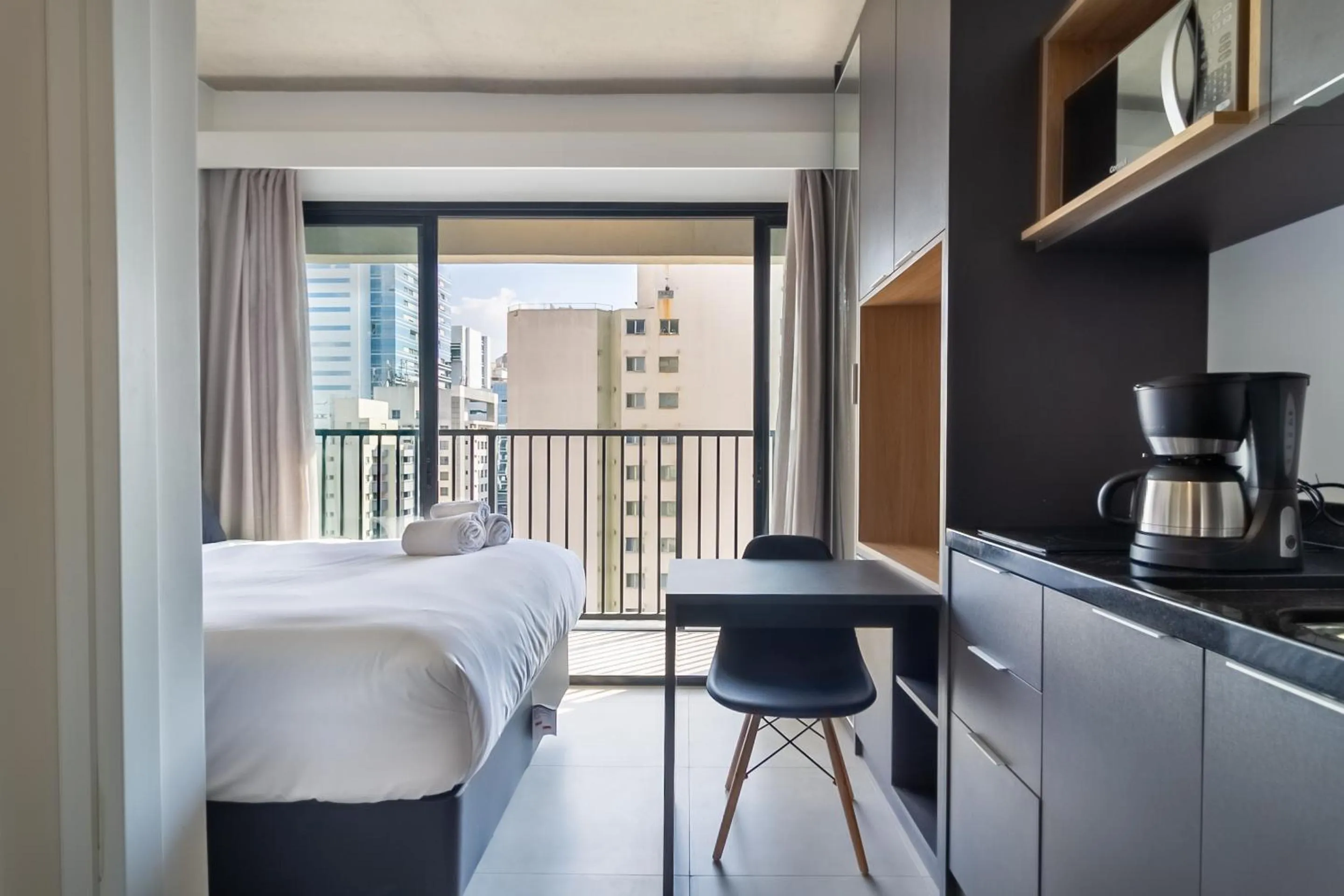 Bedroom, Bed in 360 VN Ueno by Housi