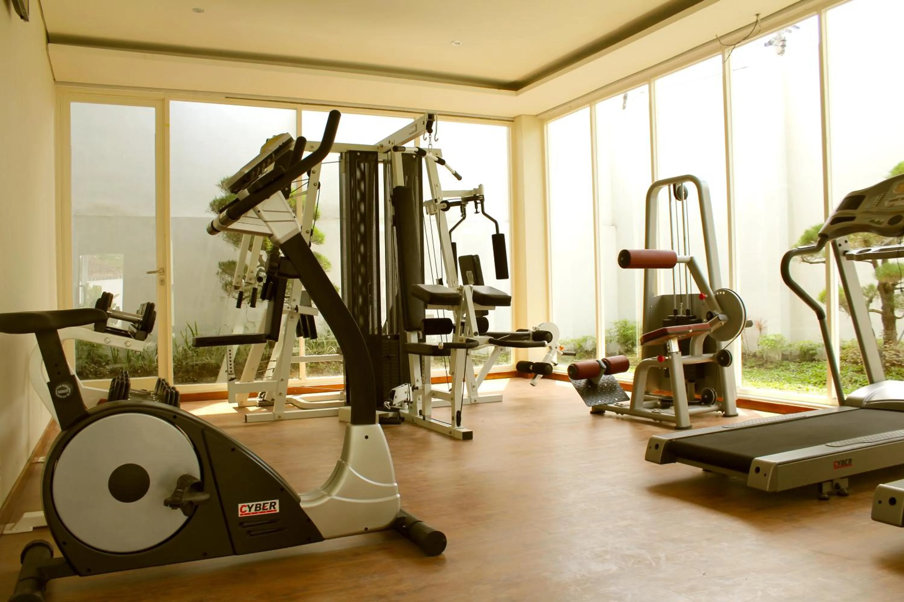 Fitness centre/facilities in Crystal Lotus Hotel Yogyakarta
