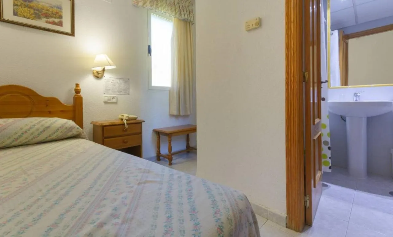 Bed in Hotel La Glorieta