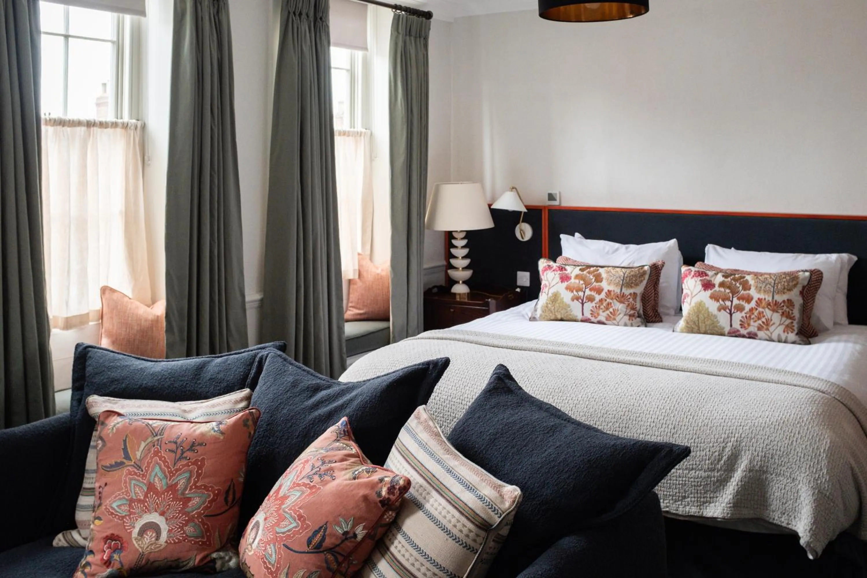 Bed in The White Hart Hotel Lincoln