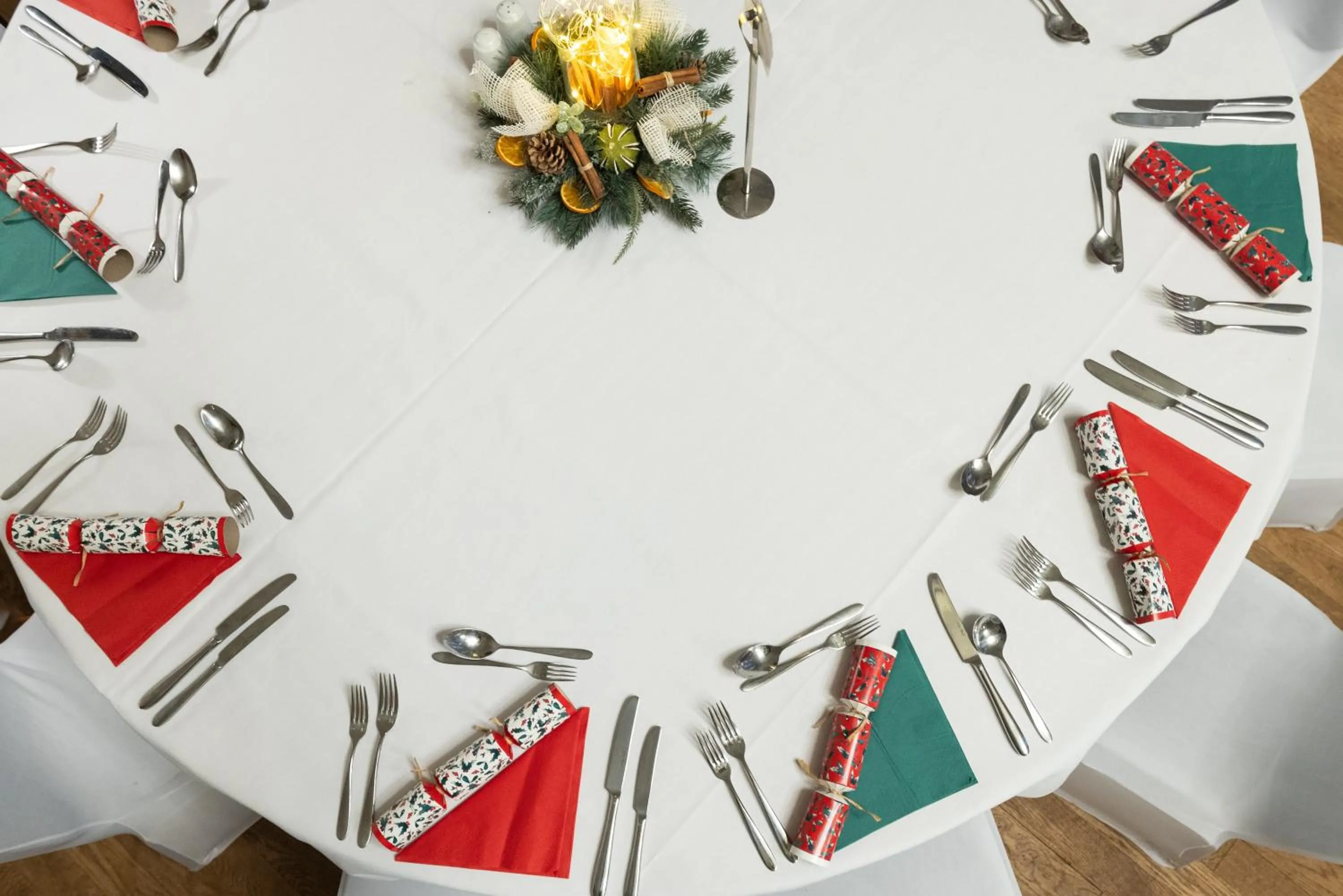 Dining area in The White Hart Hotel Lincoln