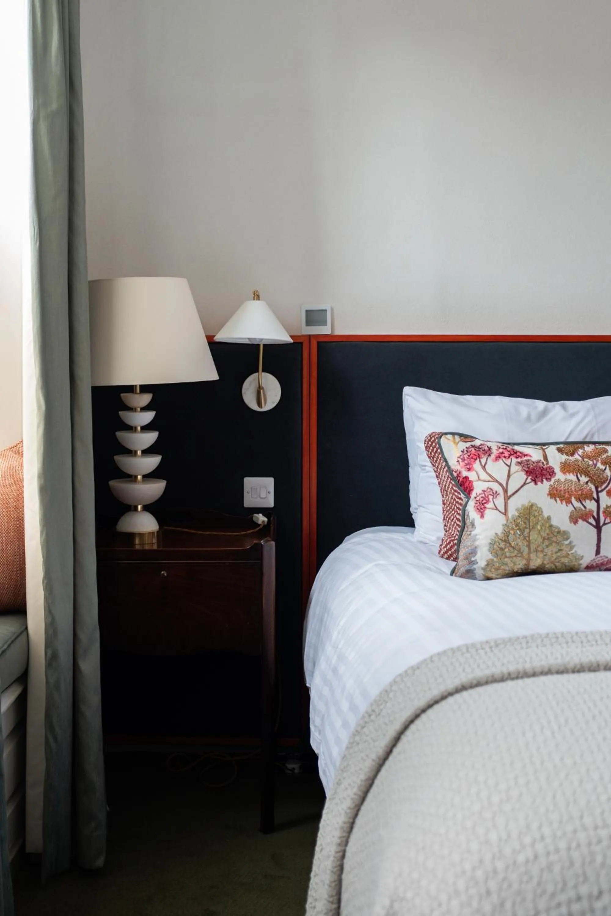 Bed in The White Hart Hotel Lincoln