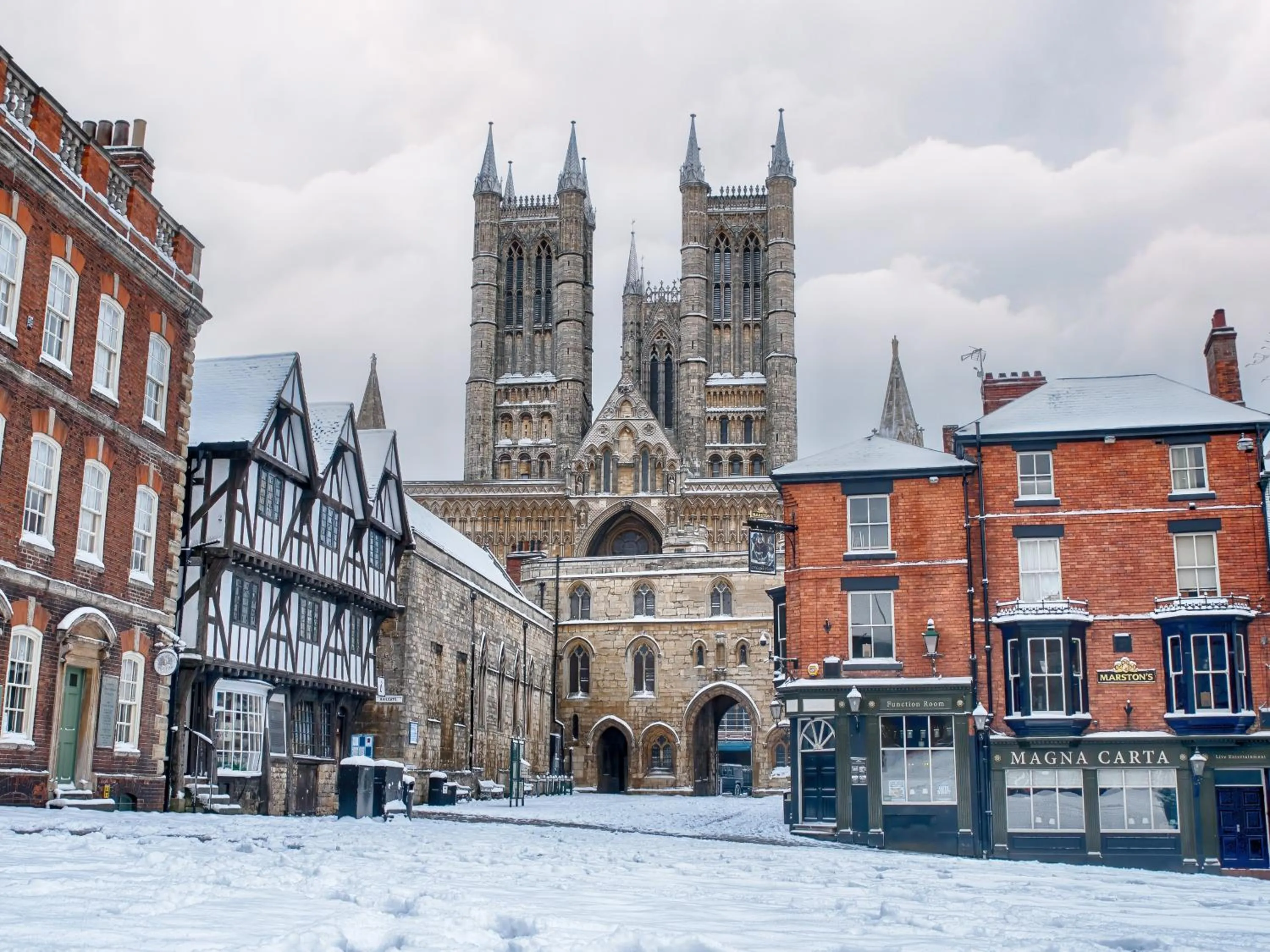 Nearby landmark in The White Hart Hotel Lincoln