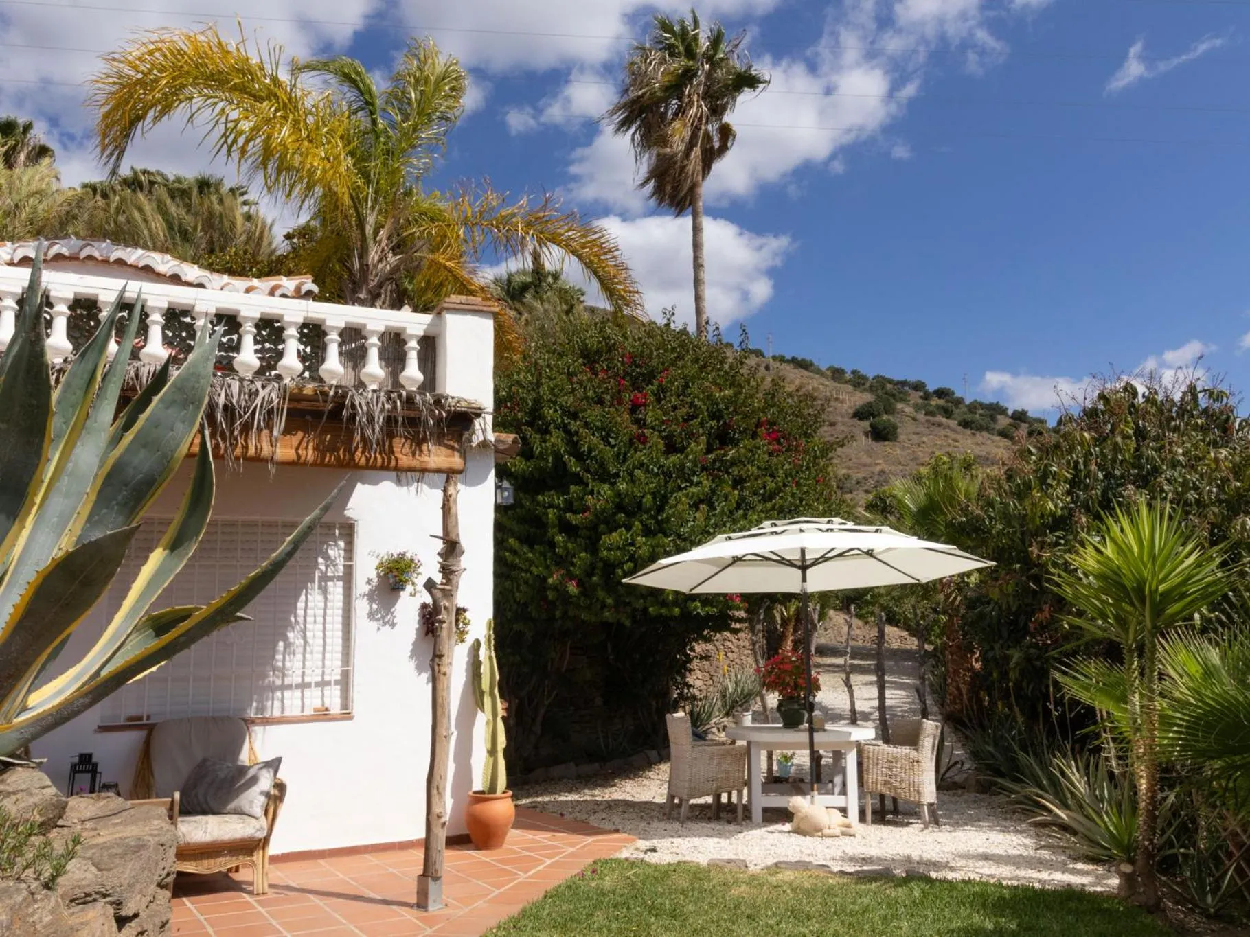 Natural landscape in La Casa del Burro