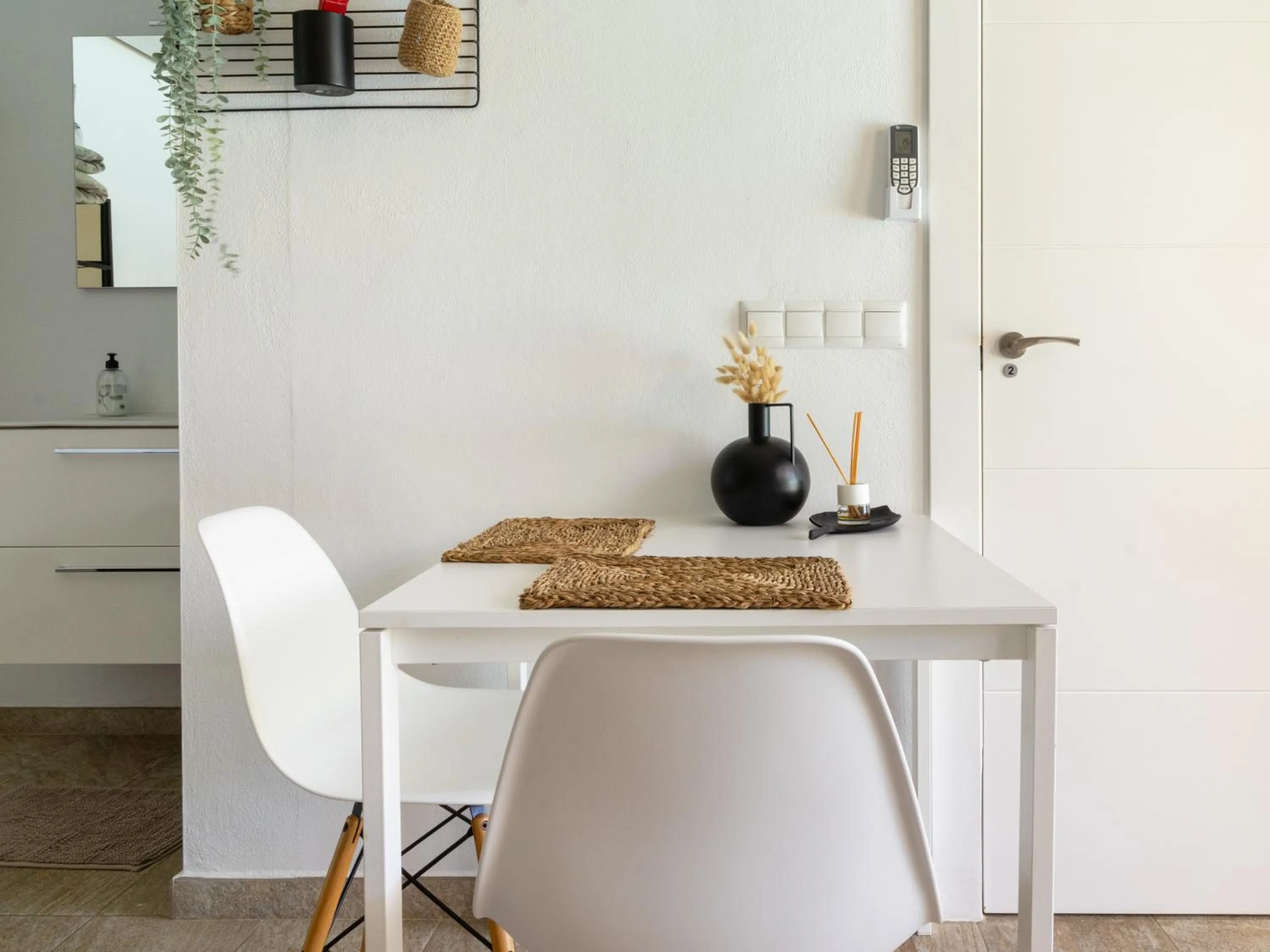 Dining area in La Casa del Burro